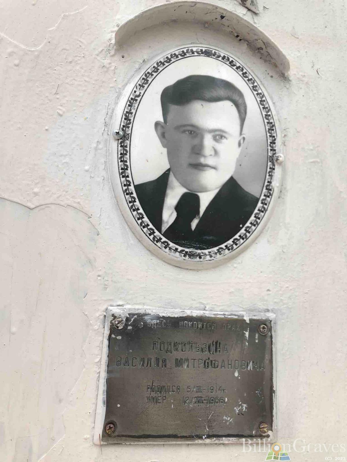 Подкользин Василий Митрофанович