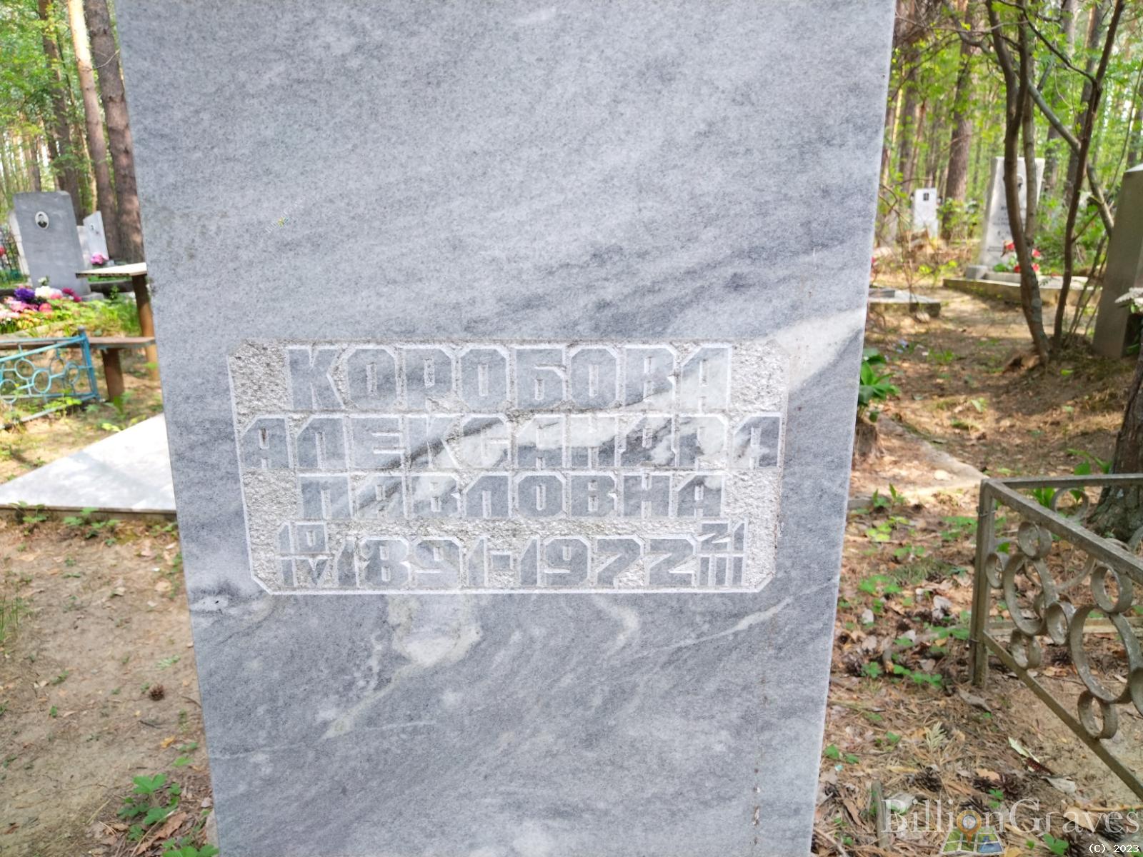 Коробова Александра Павловна