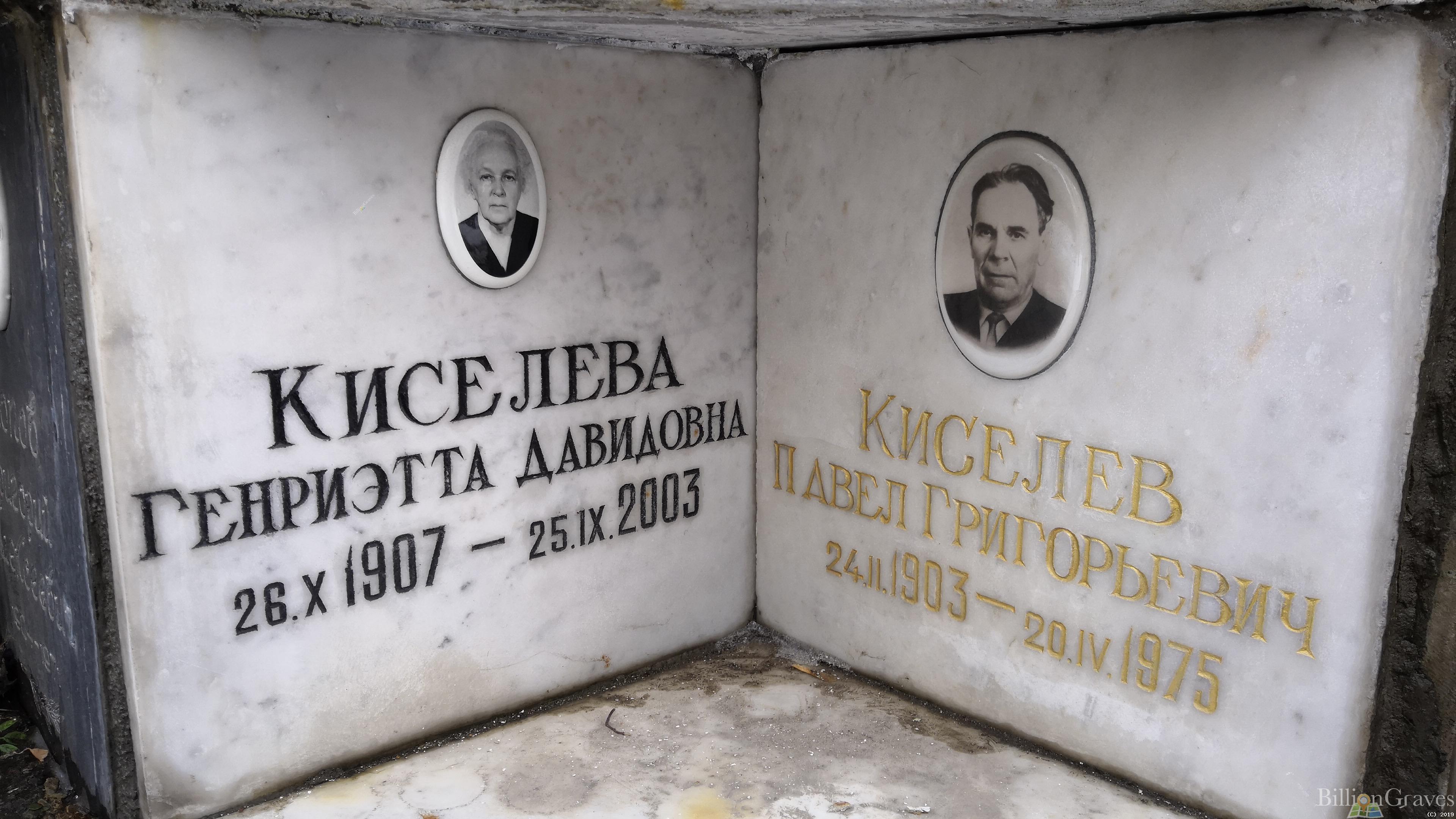 Киселева Генриэтта Давидовна