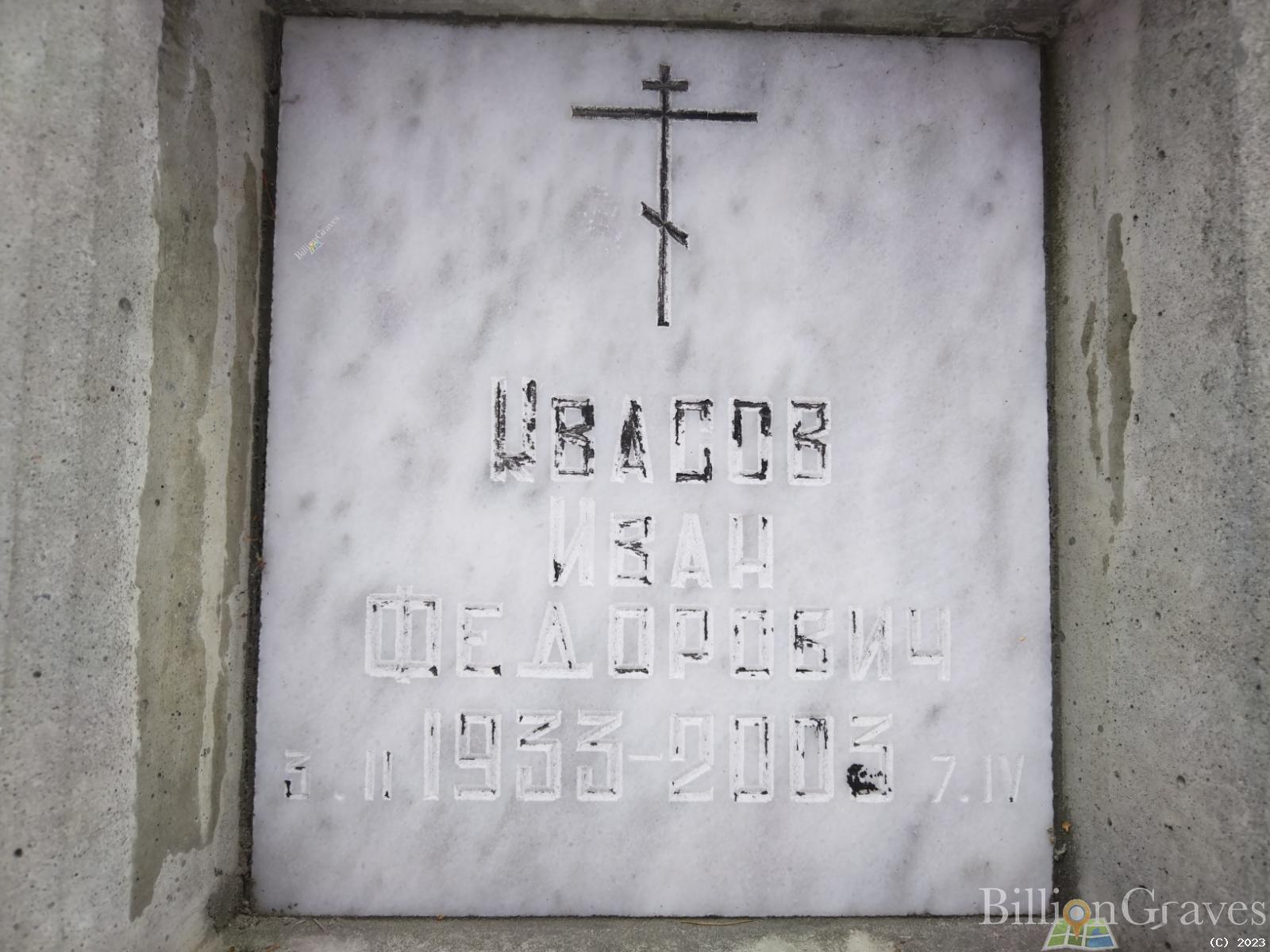 Квасов Иван Федорович