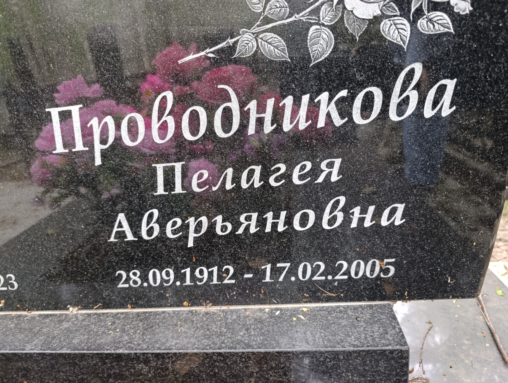 Проводникова Пелагея Аверьяновна