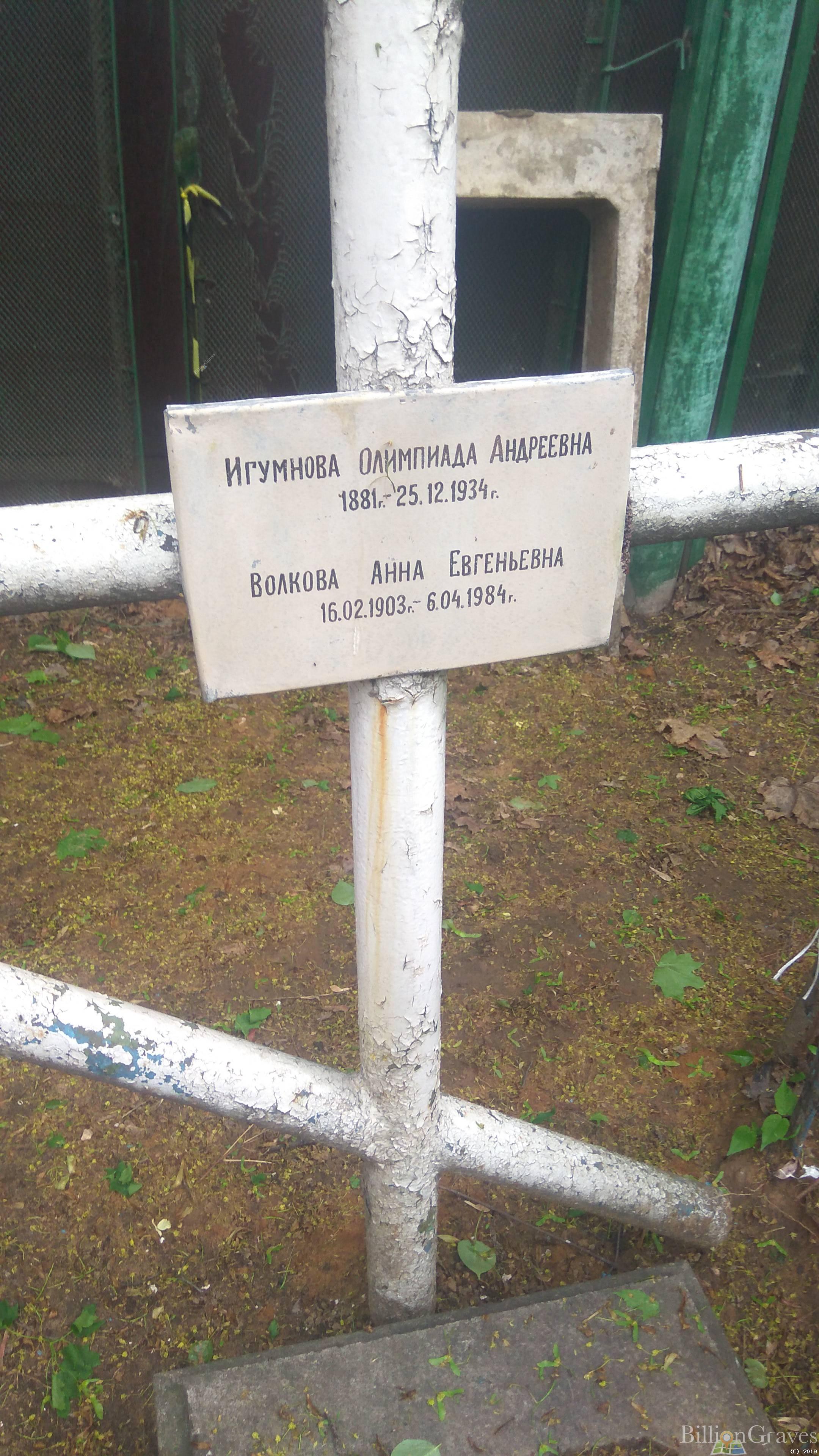 Волкова Анна Евгеньевна