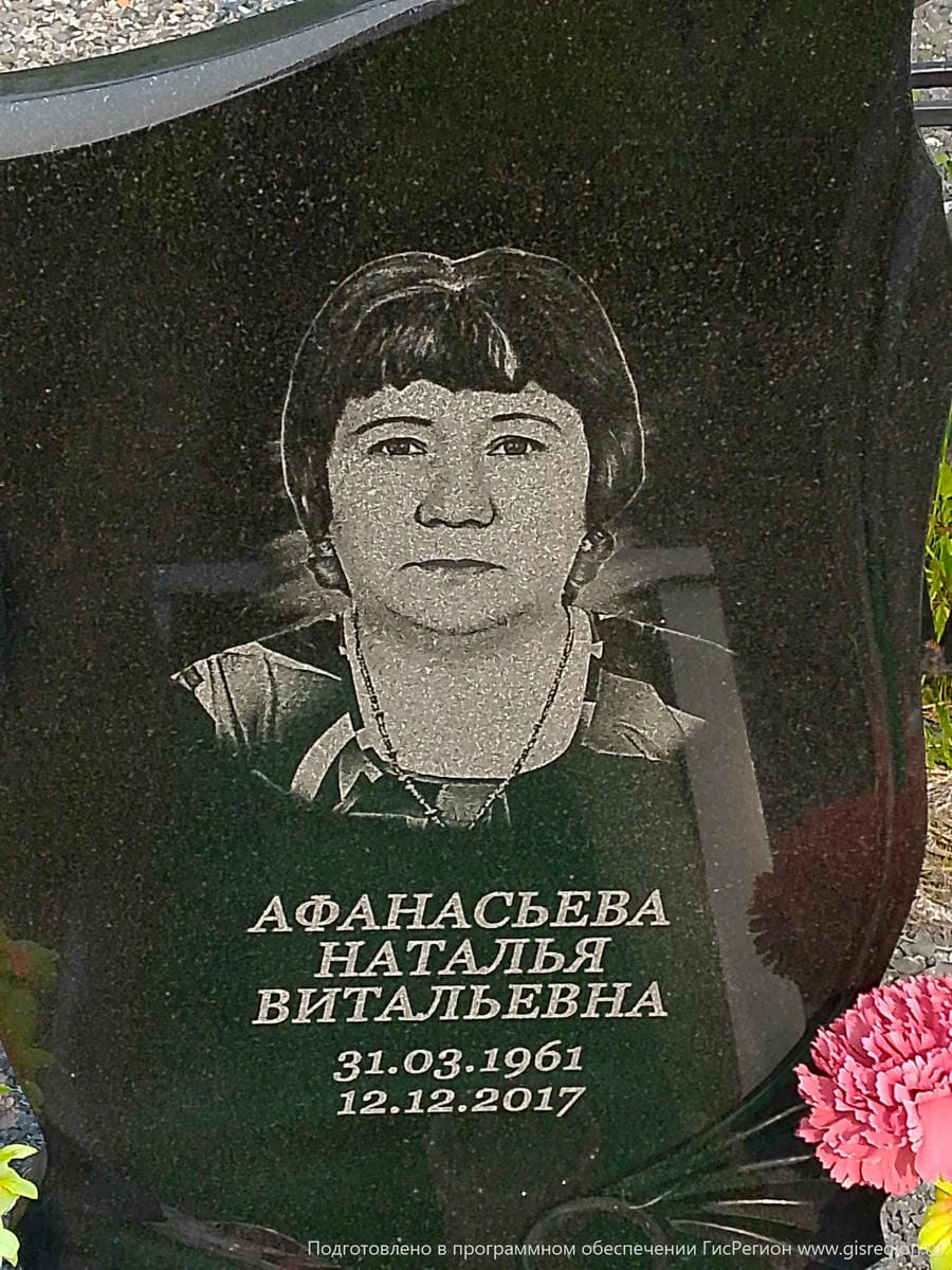 Афпнпсьева Наталья Витальевна