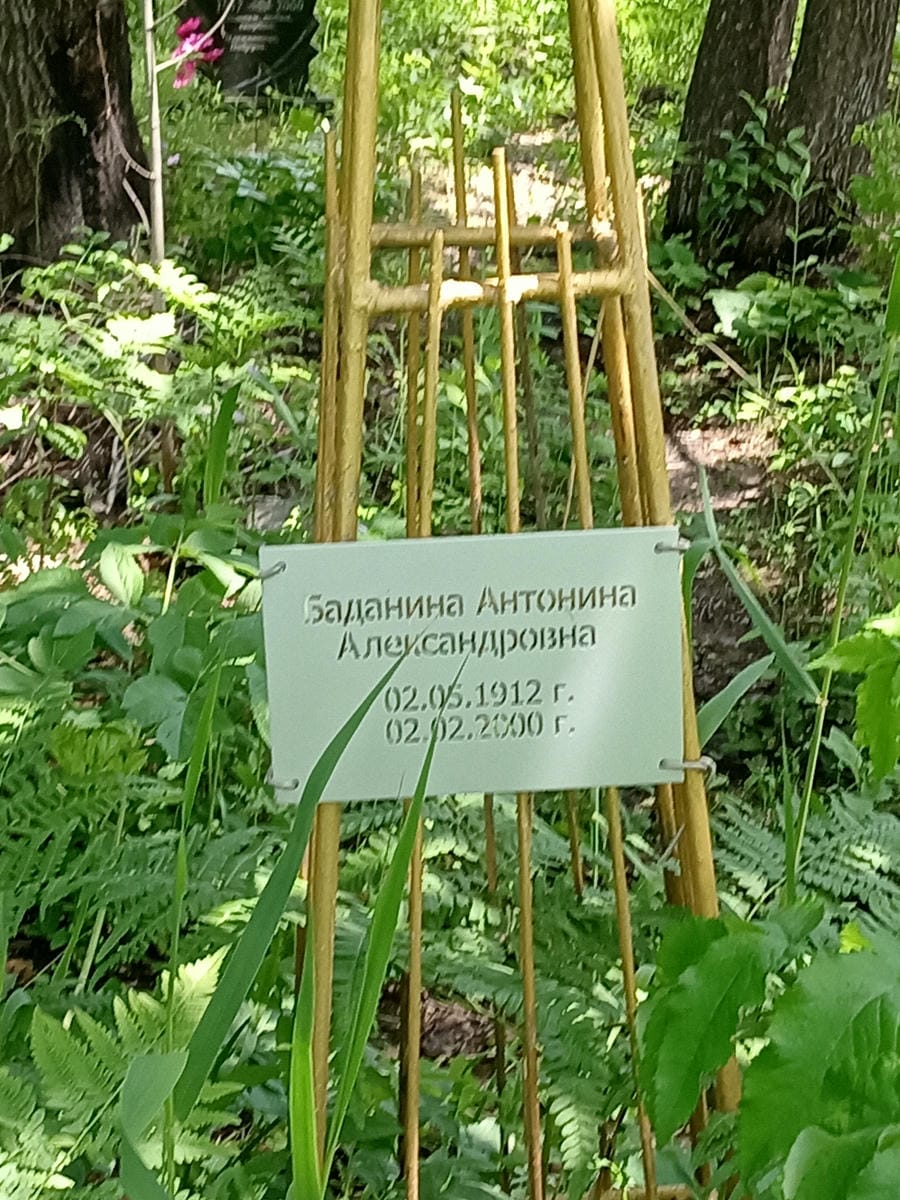 Баданина Антонина Александровна