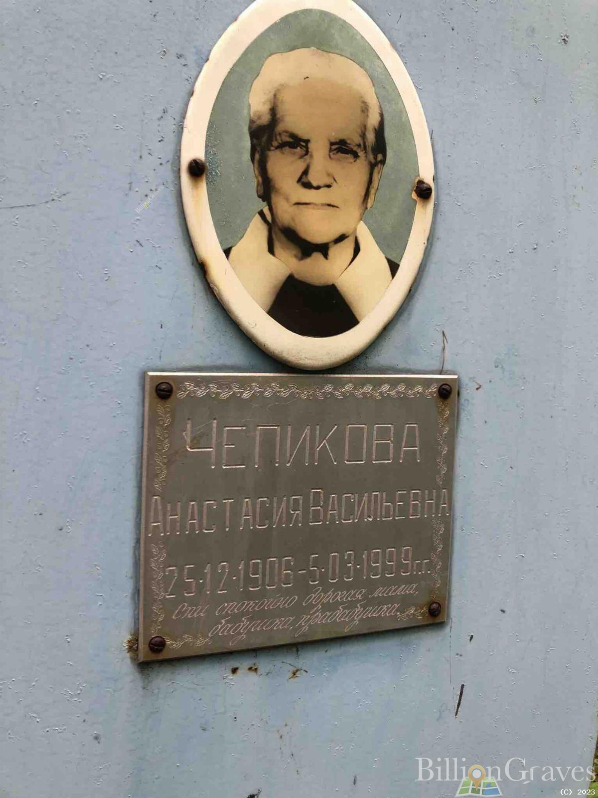 Чепикова Анастасия Васильевна