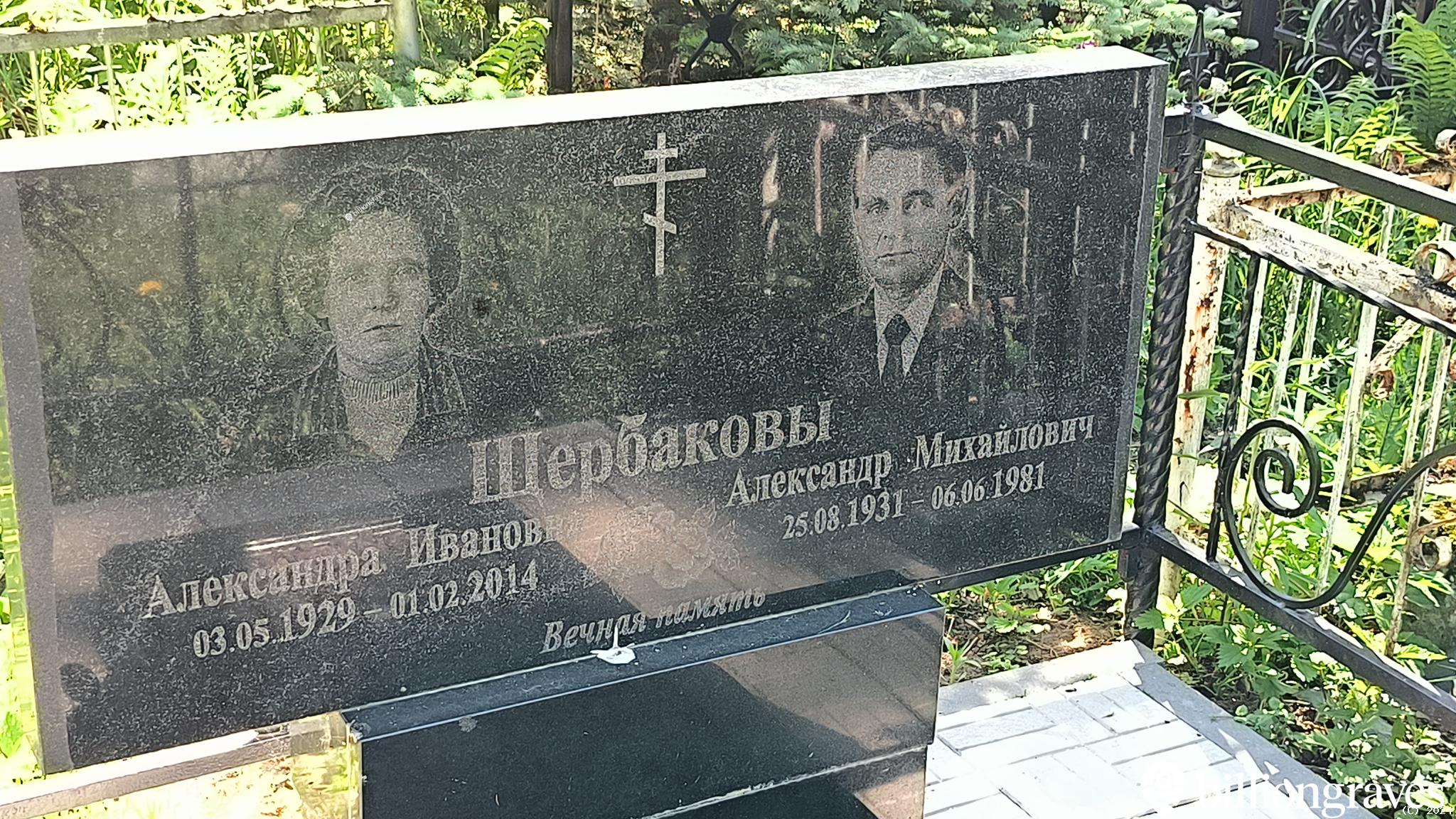 Щербакова Александра Ивановна
