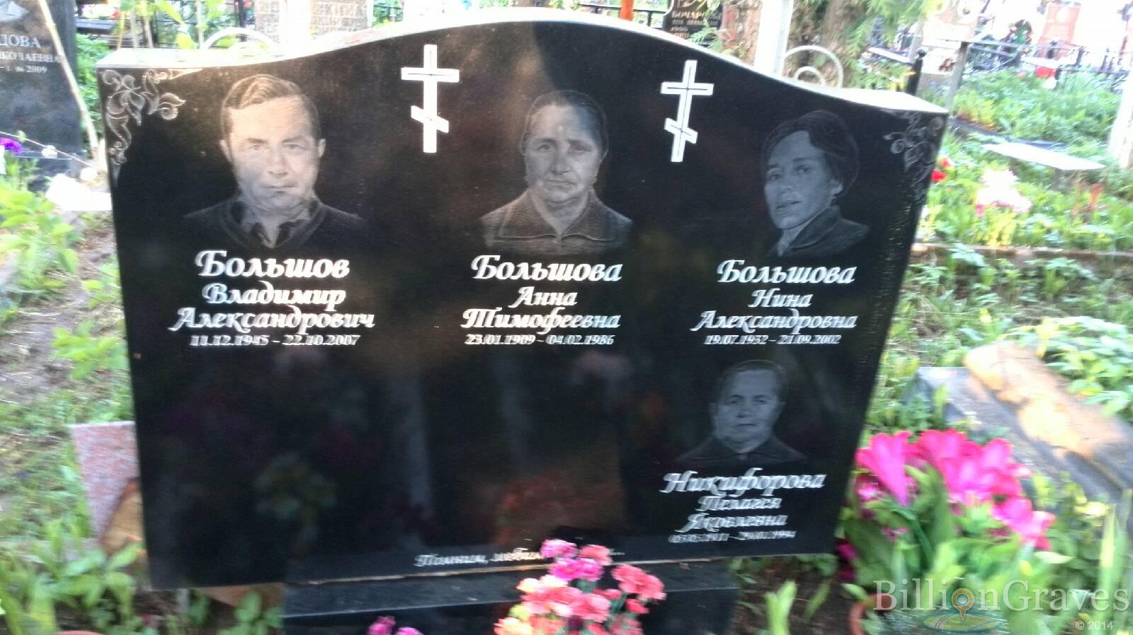 Большова Анна Тимофеевна