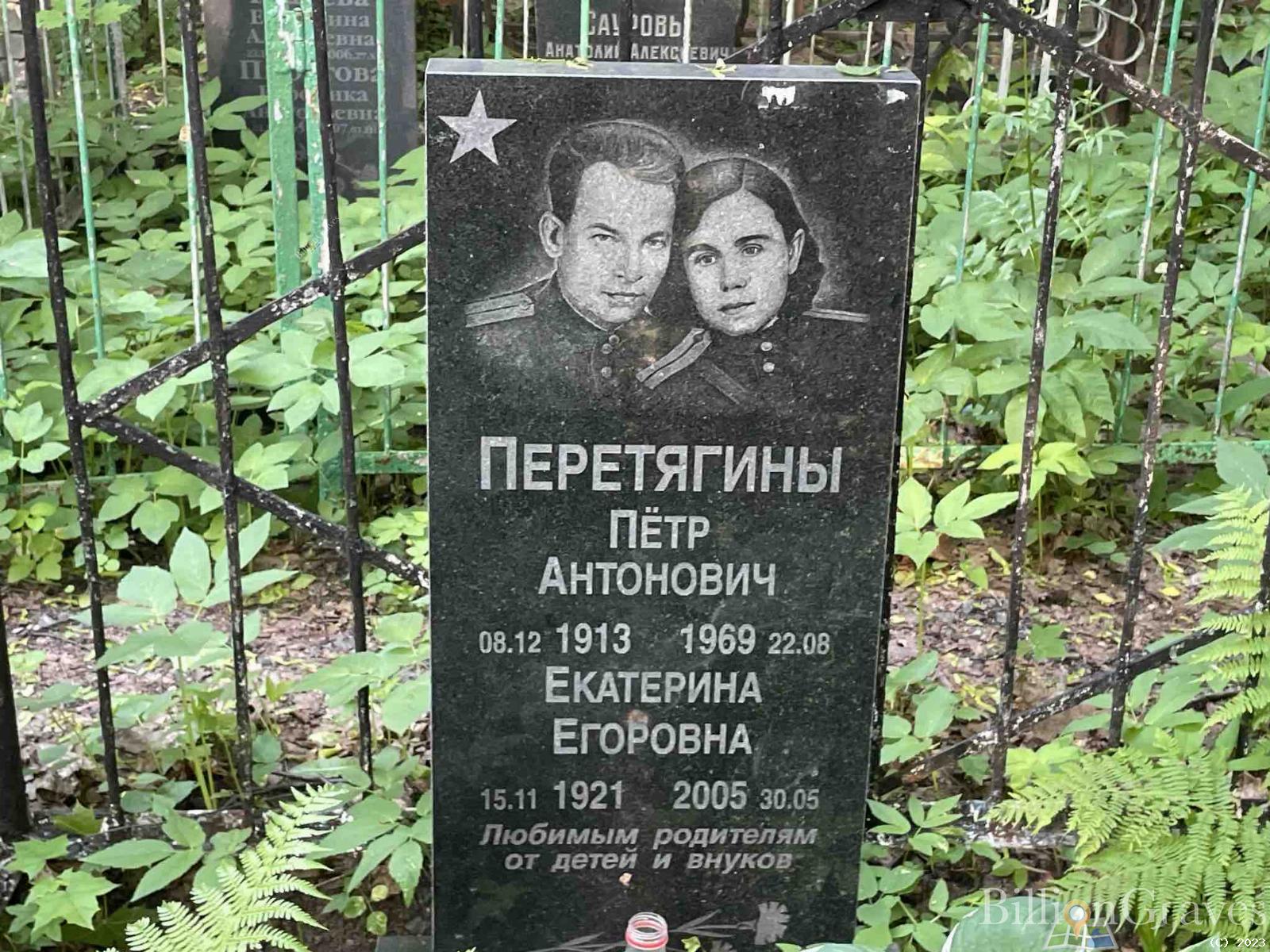 Перетягина Екатерина Егоровна