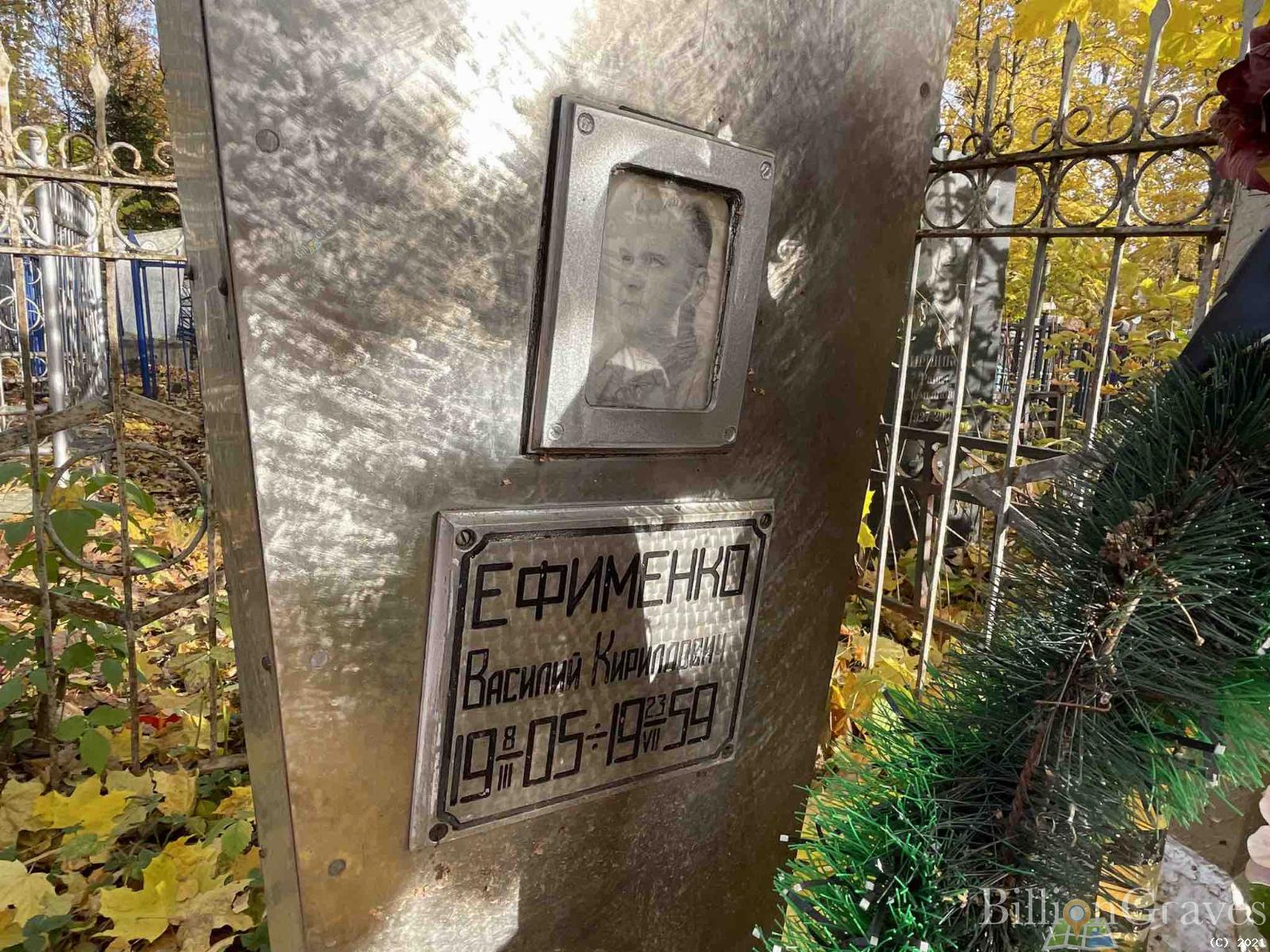 Ефименко Василий Кириллович