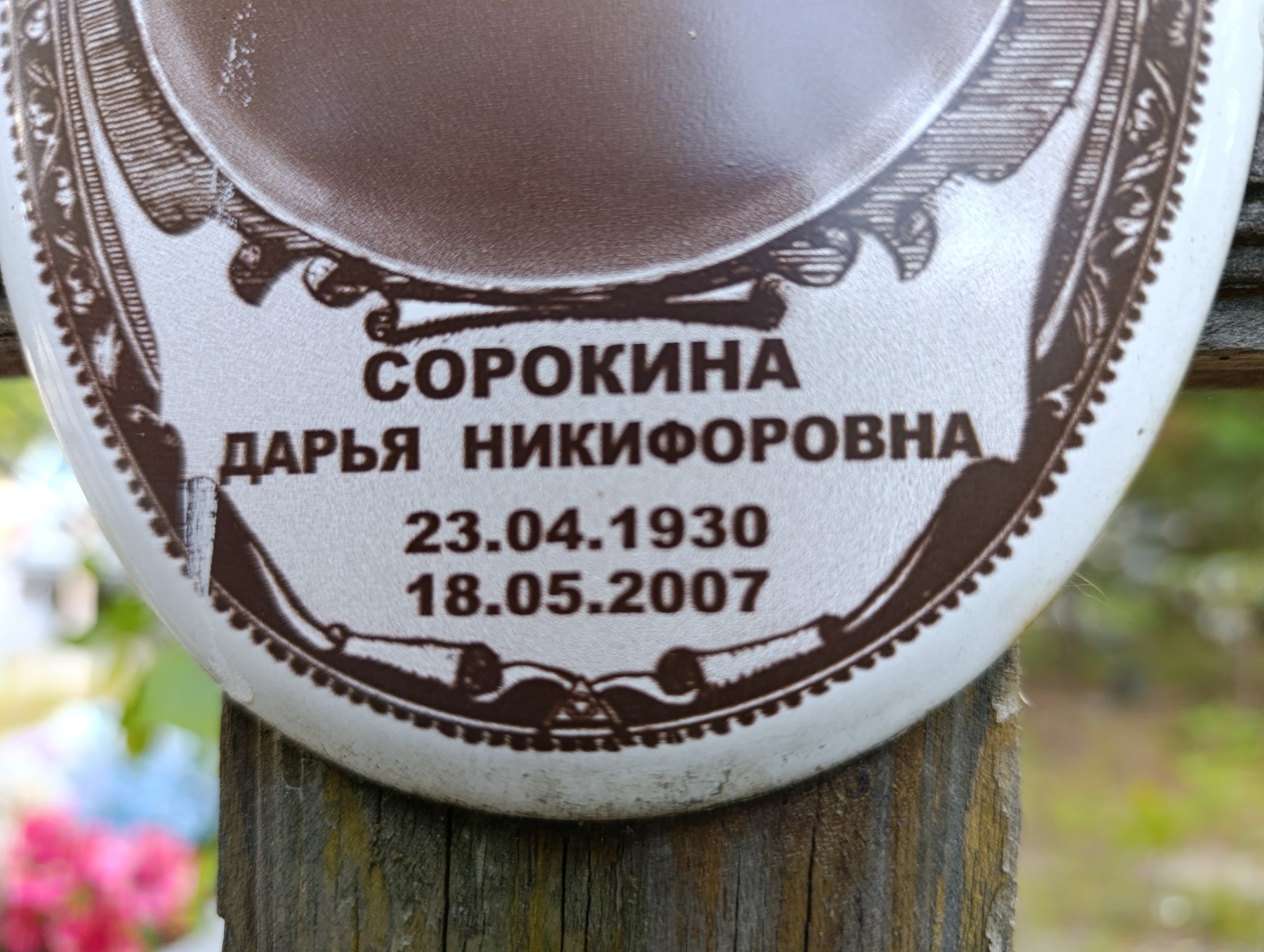 Сорокина Дарья Никифоровна