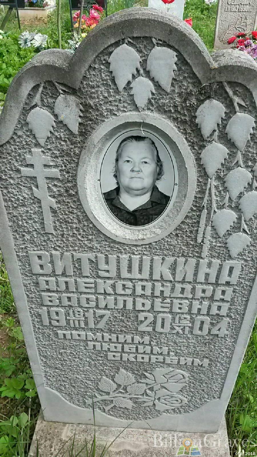 Витушкина Александра Васильевна