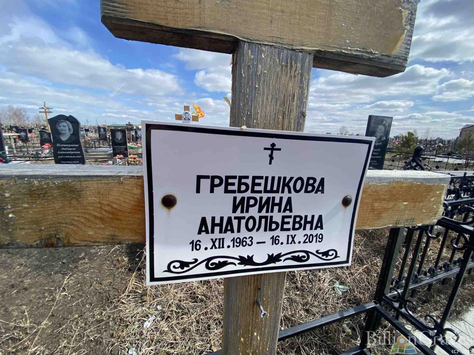 Гребешкова Ирина Анатольевна