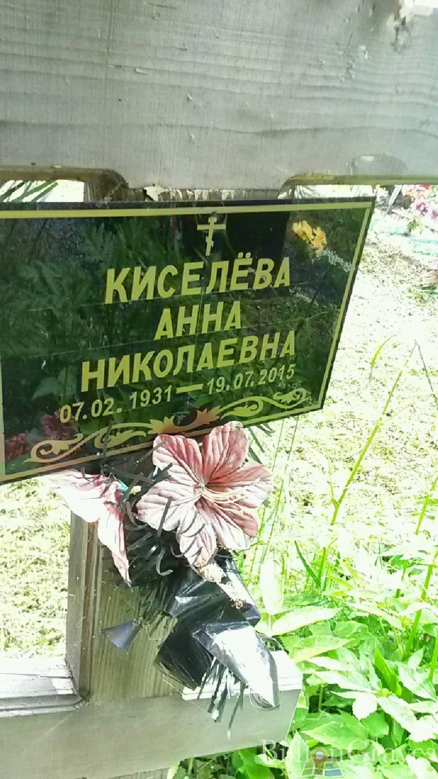 Киселёва Анна Николаевна