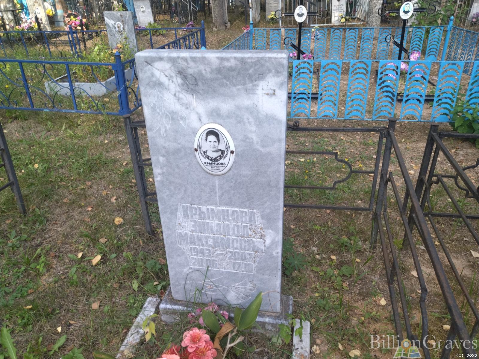 Крымцова Зинаида Максимовна