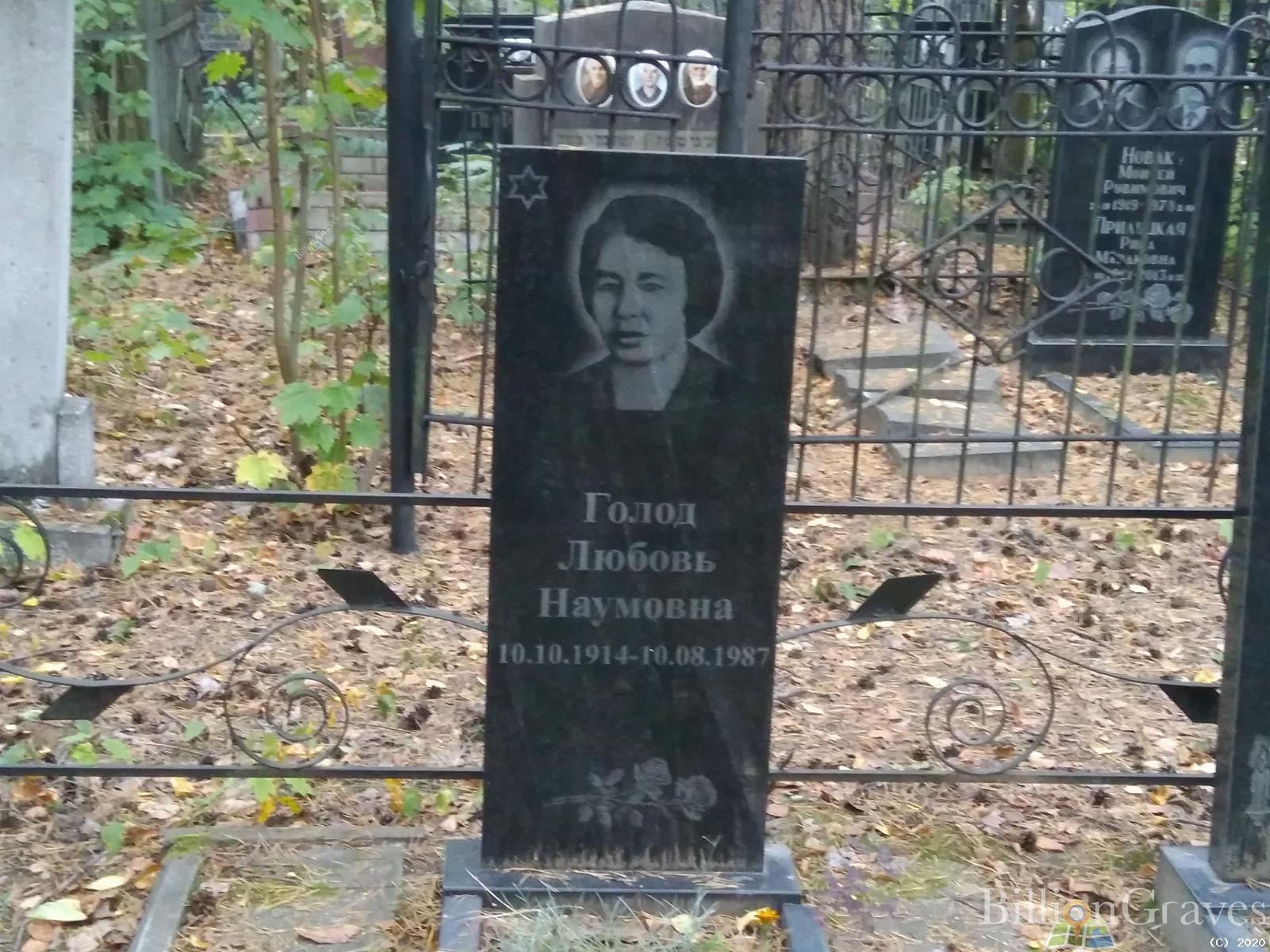 Голод Любовь Наумовна