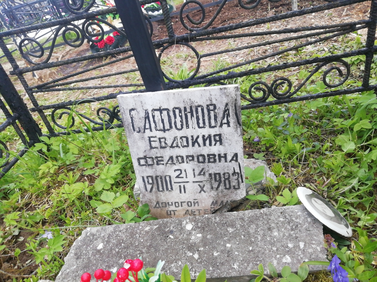 Сафонова Евдокия Федоровна