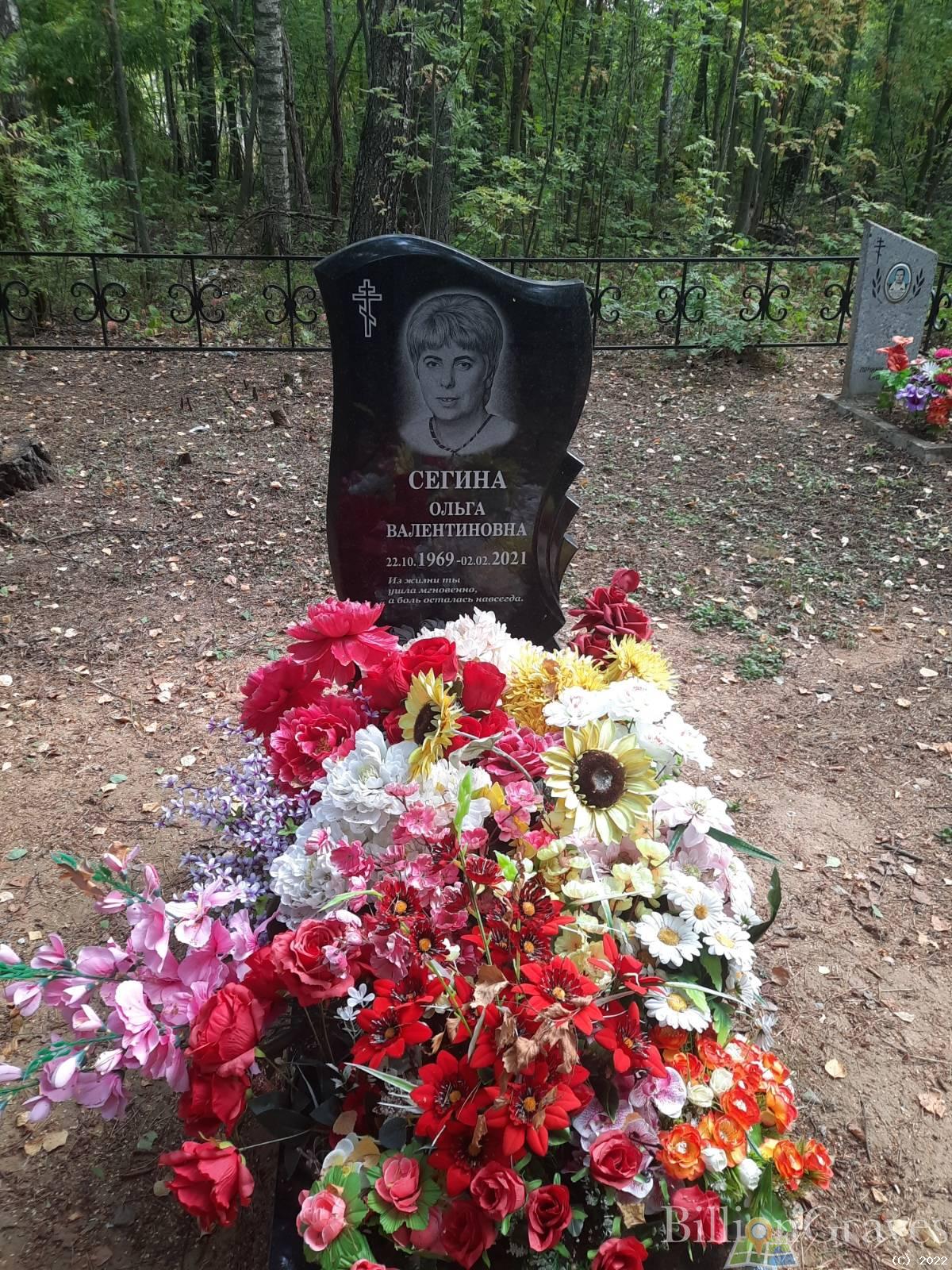 Сегина Ольга Валентиновна