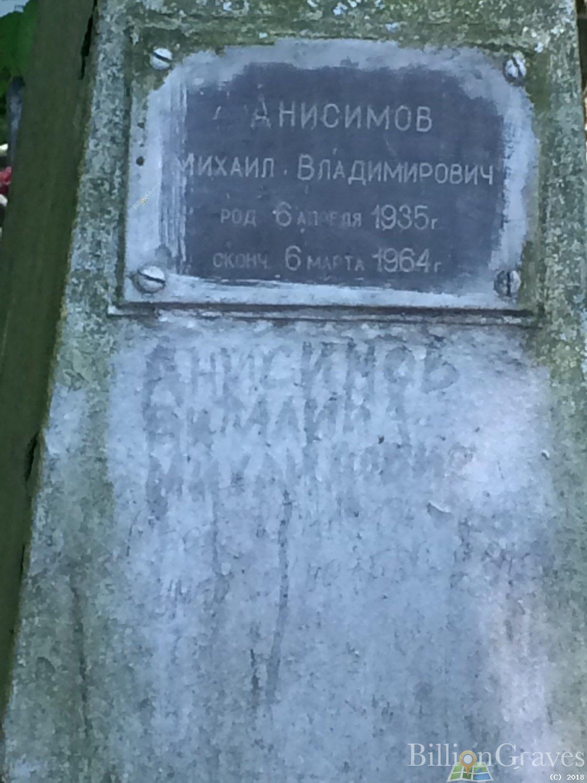 анисимов михаил владимирович