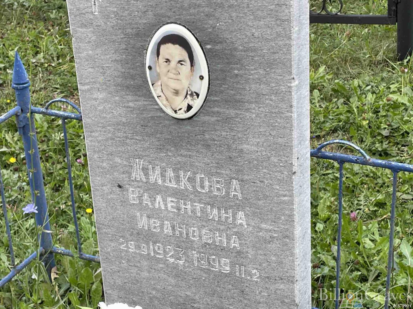 Жидкова Валентина Ивановна