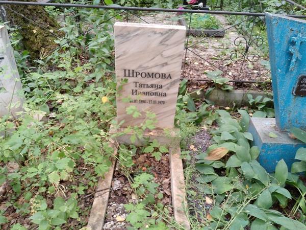 Шромова Татьяна Ивановна