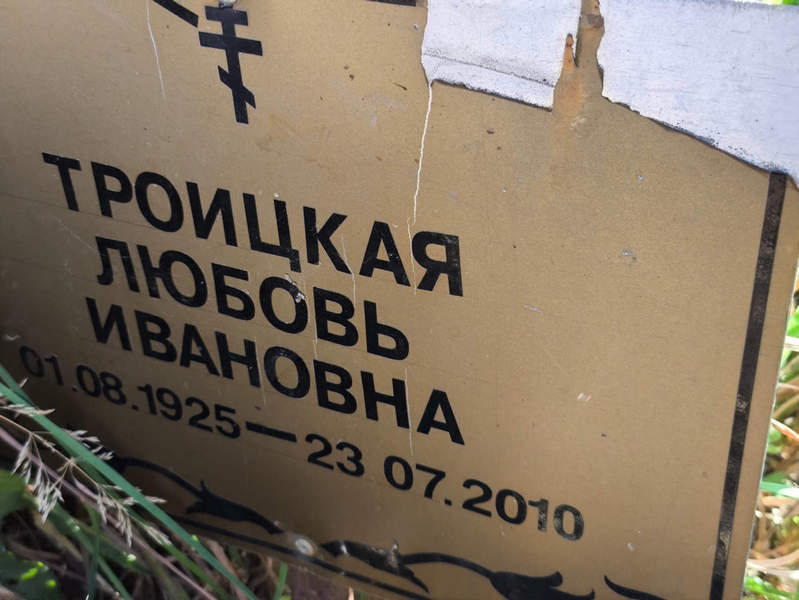 Троицкая