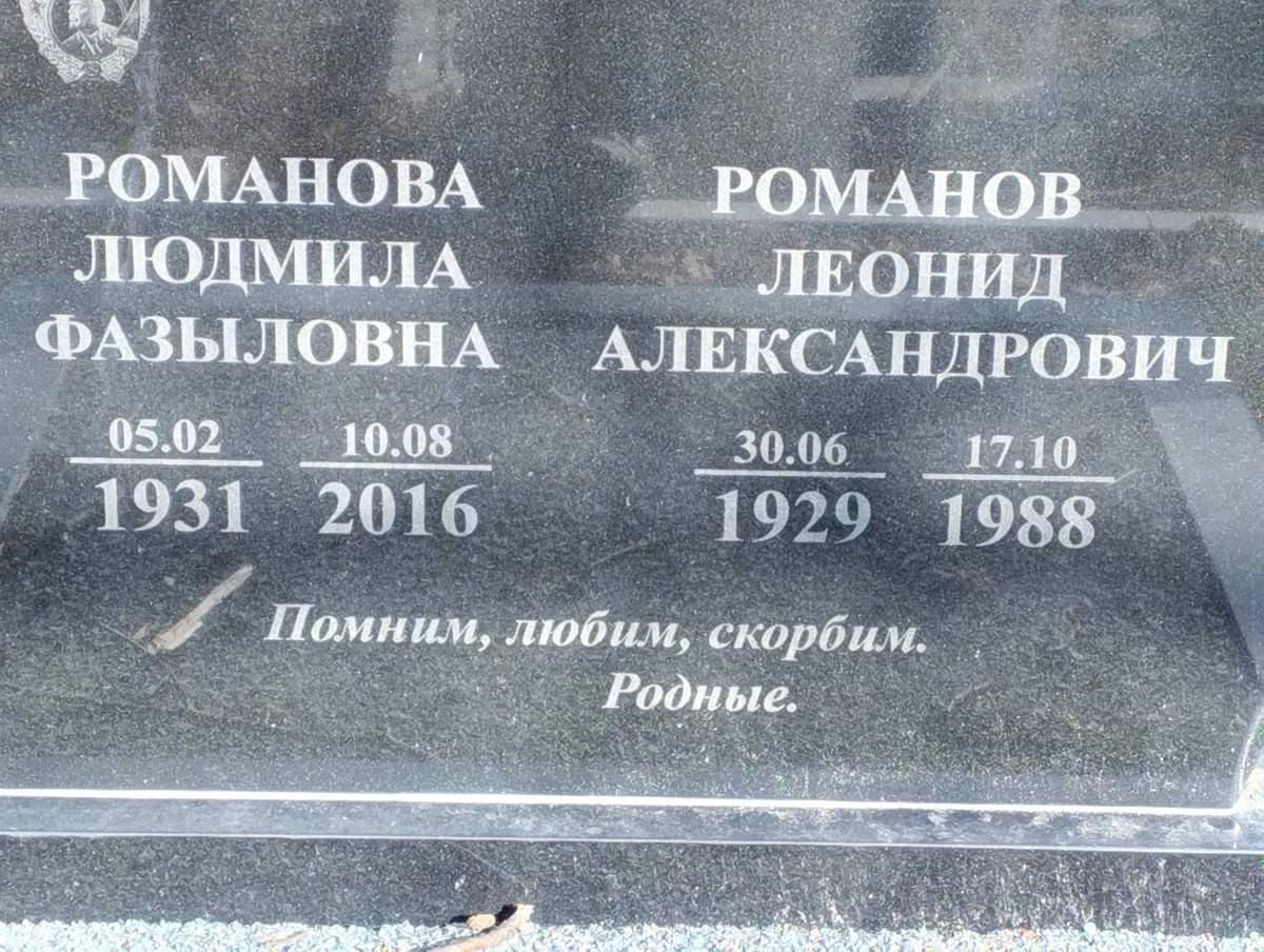 Романов Леонид Александрович