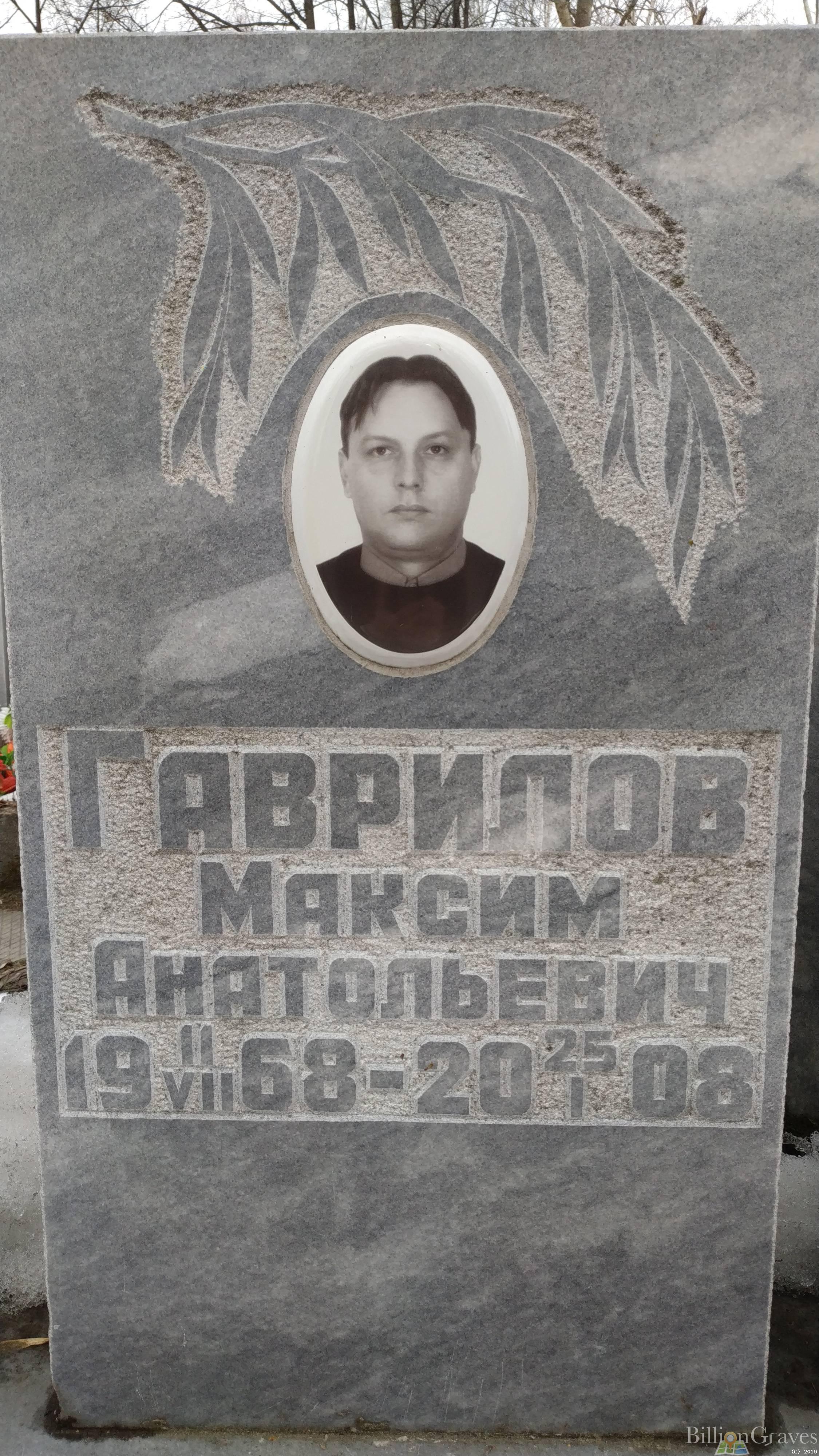 Гаврилов Максим Анатольевич