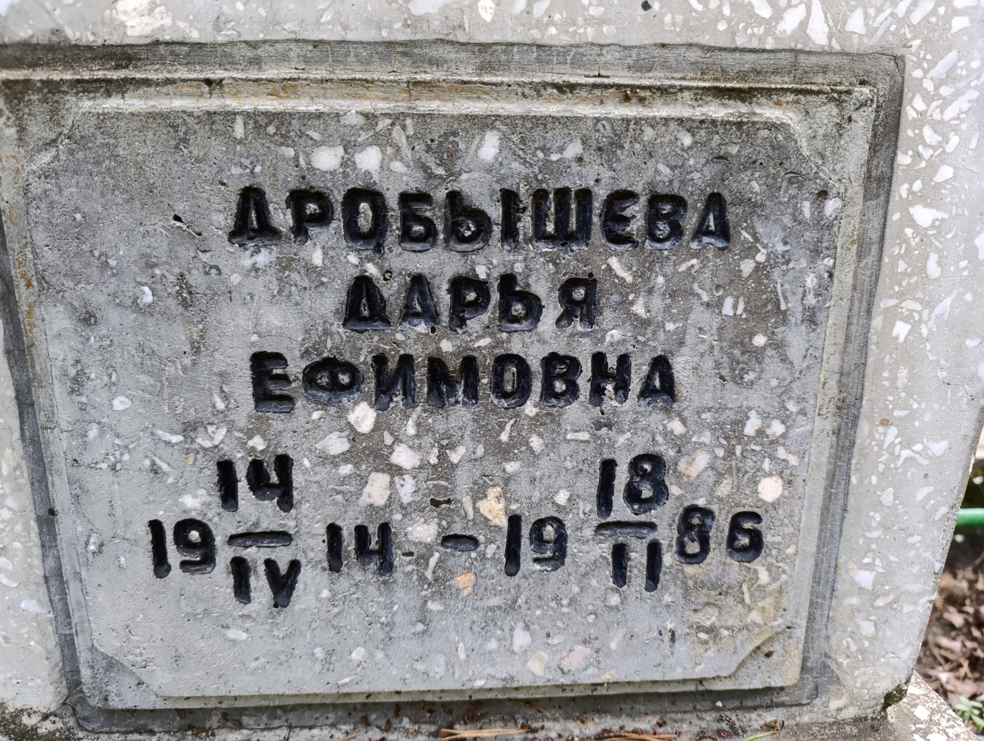 Дробышева Дарья Ефимовна