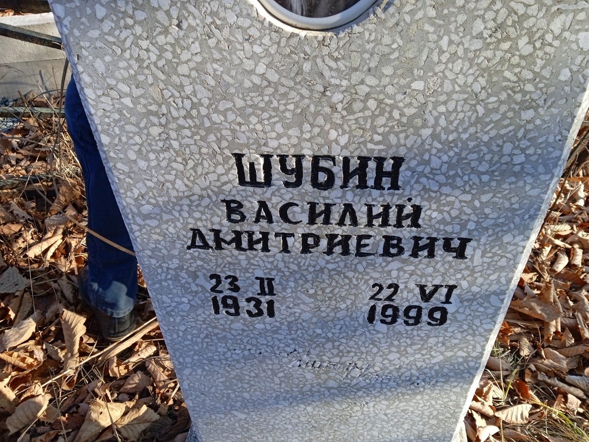Шубин Василий Дмитриевич