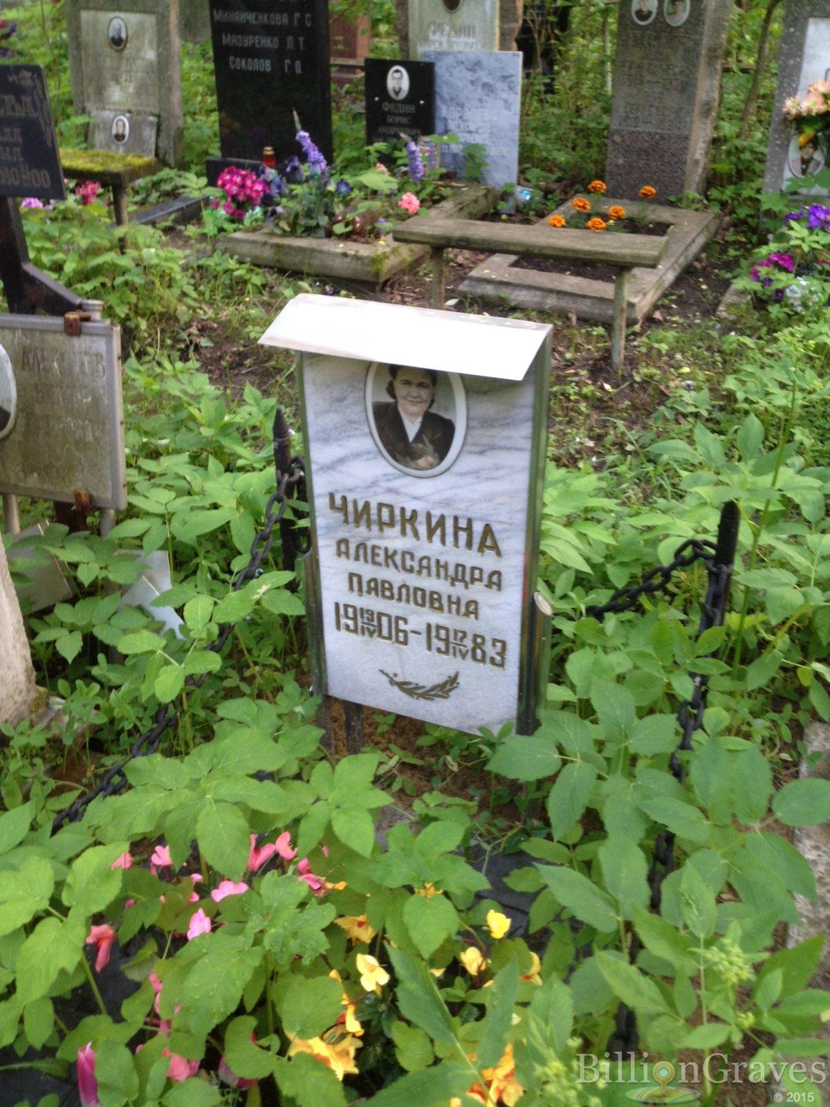 Чиркина Александра Павловна