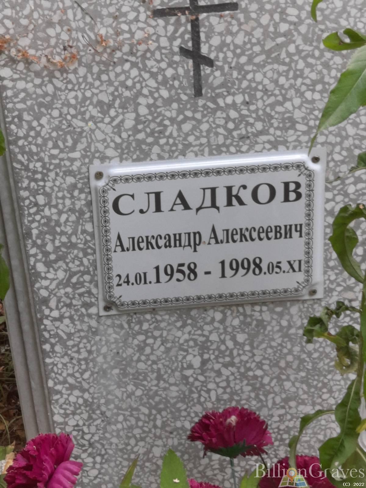 Сладков Александр Алексеевич