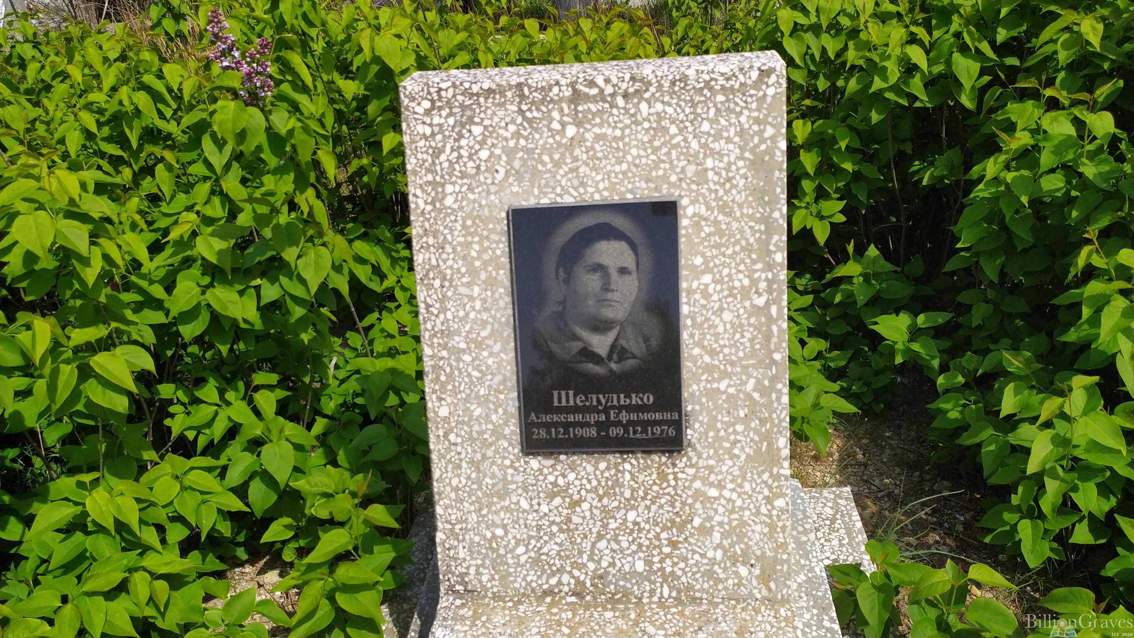 Шелудько Александра Ефимовна