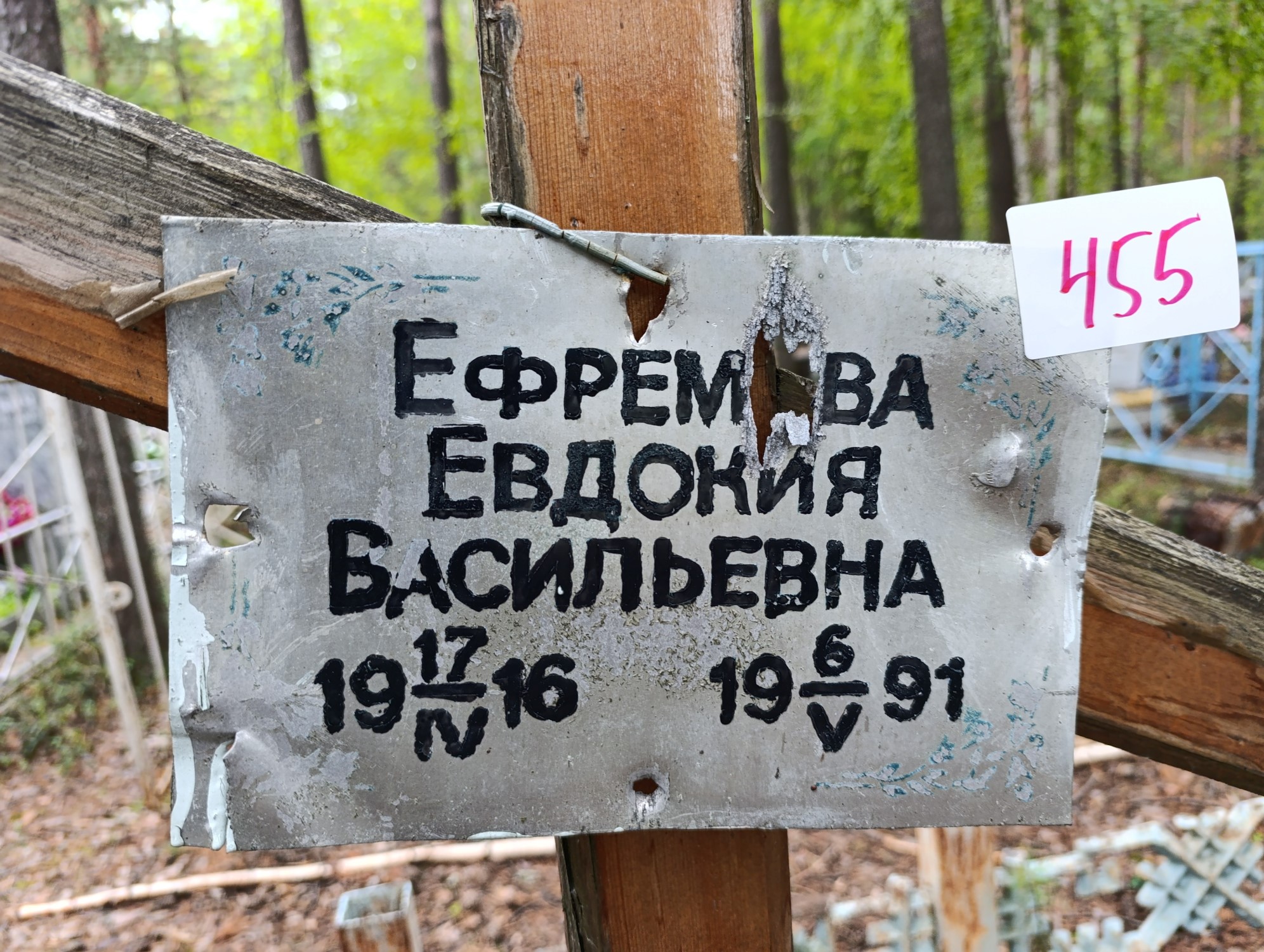 Ефремова Евдокия Васильевна