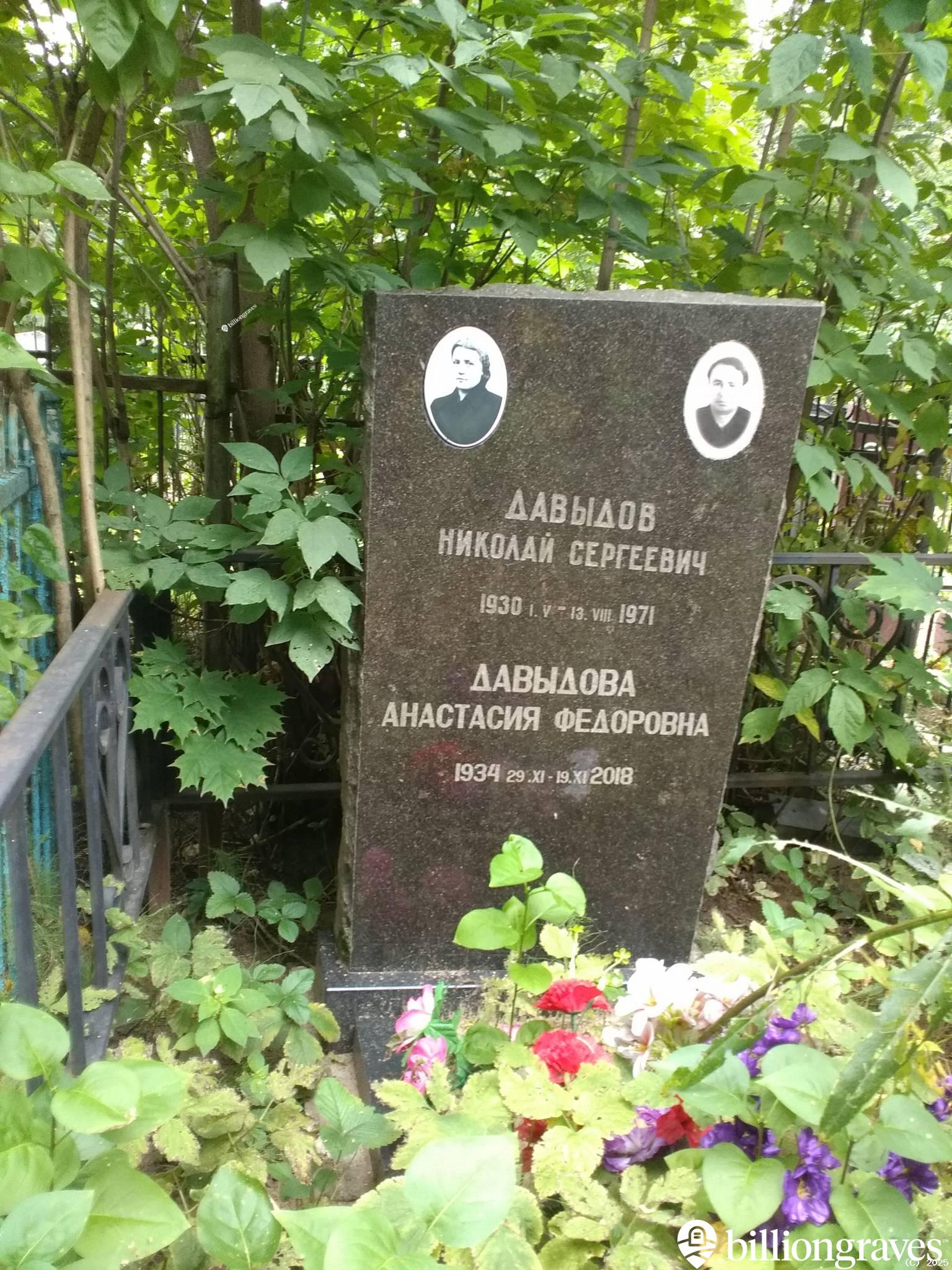 Давыдова Анастасия Федоровна