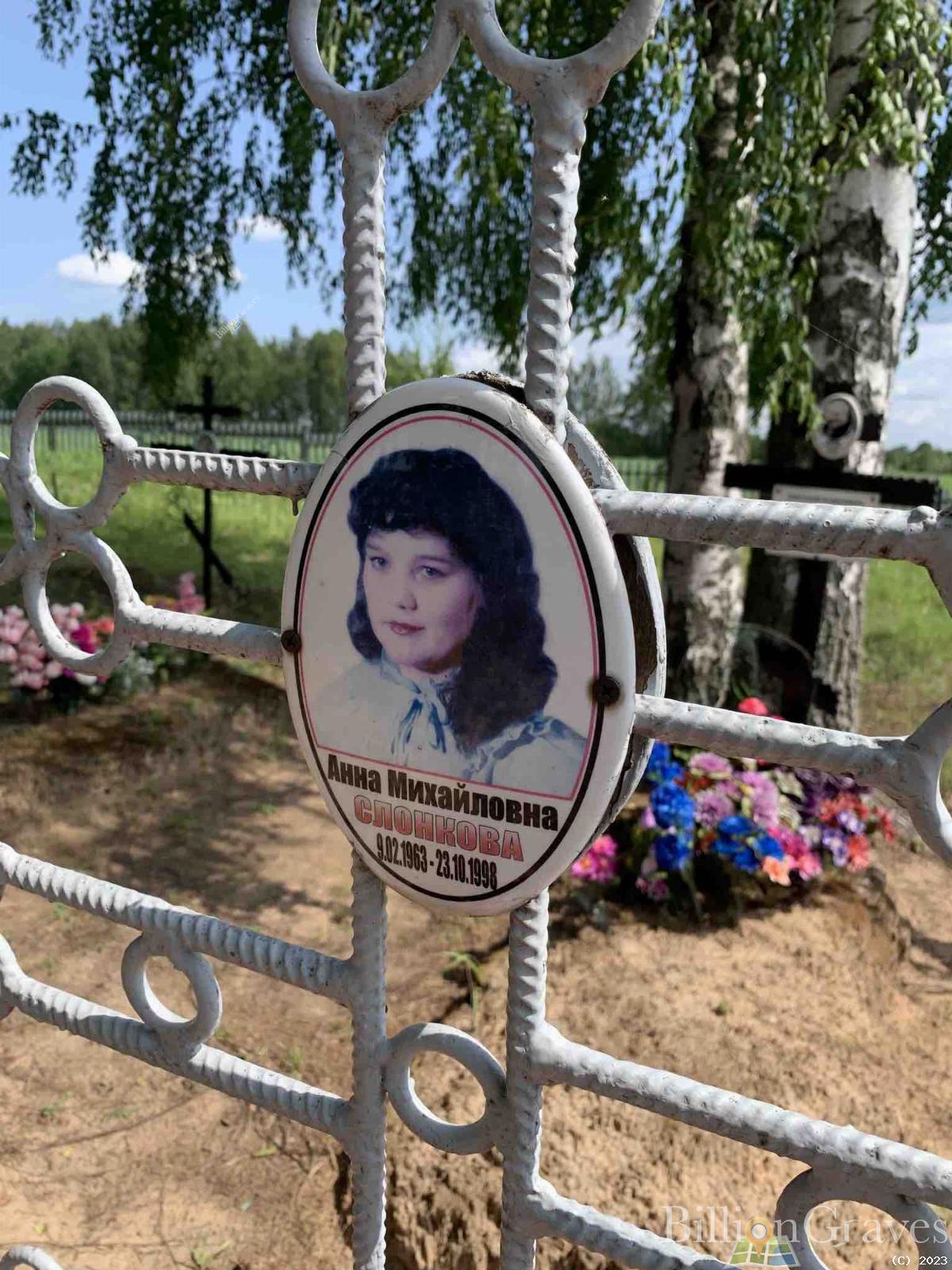 Слонкова Анна Михайловна