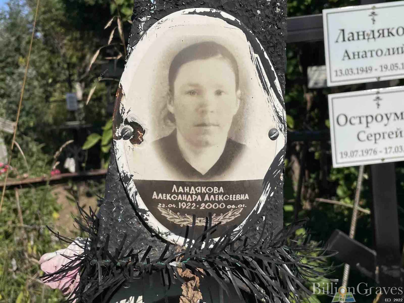 Ландякова Александра Алексеевна