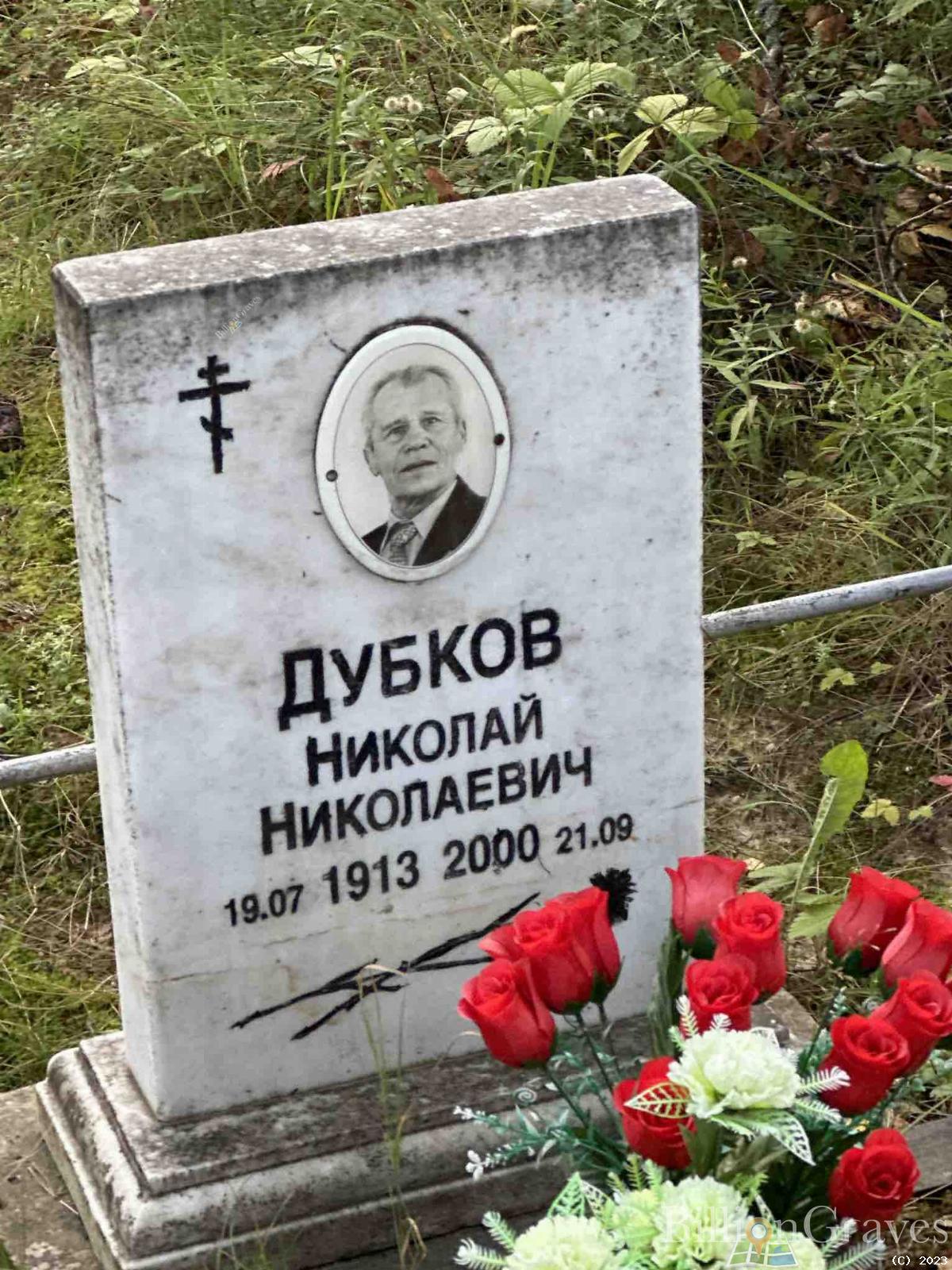 Дубков Николай Николаевич