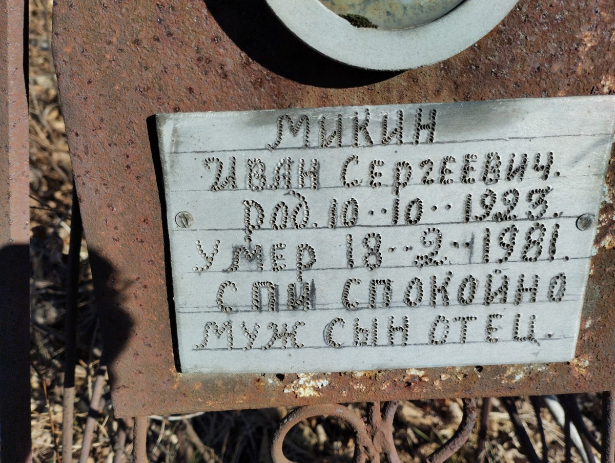 Микин Иван Сергеевич