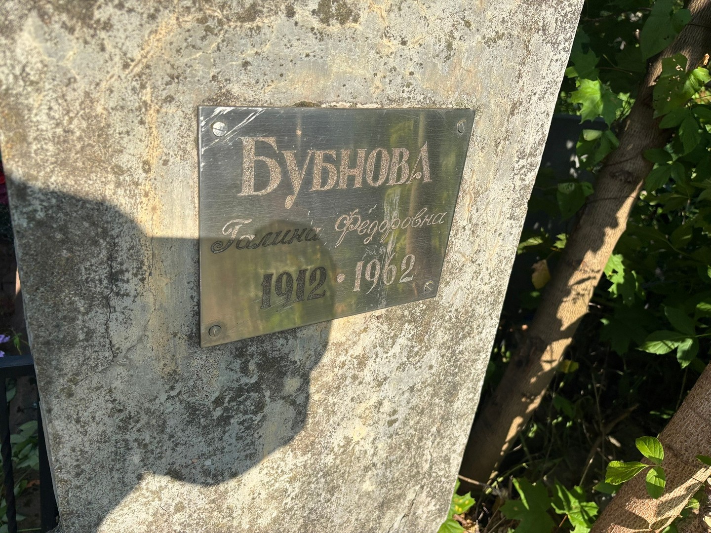 Бубнова