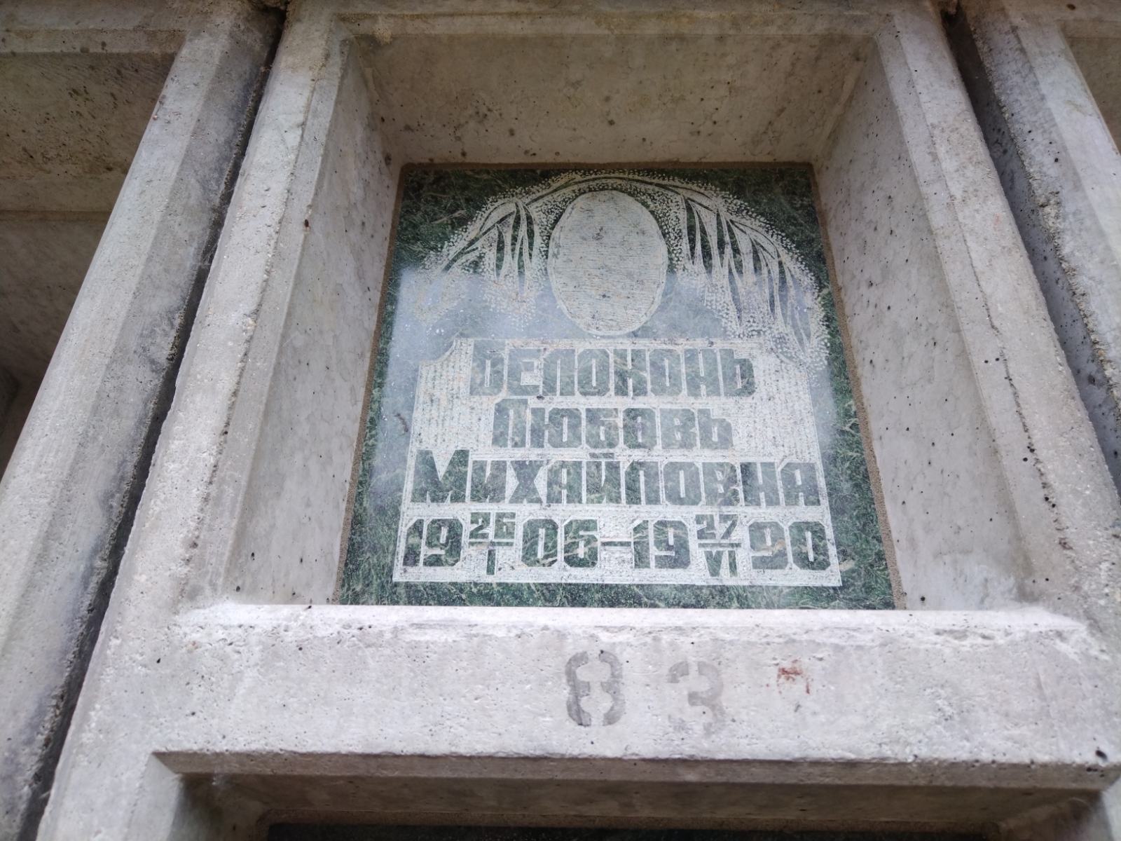 Белоконь Любовь Михайловна