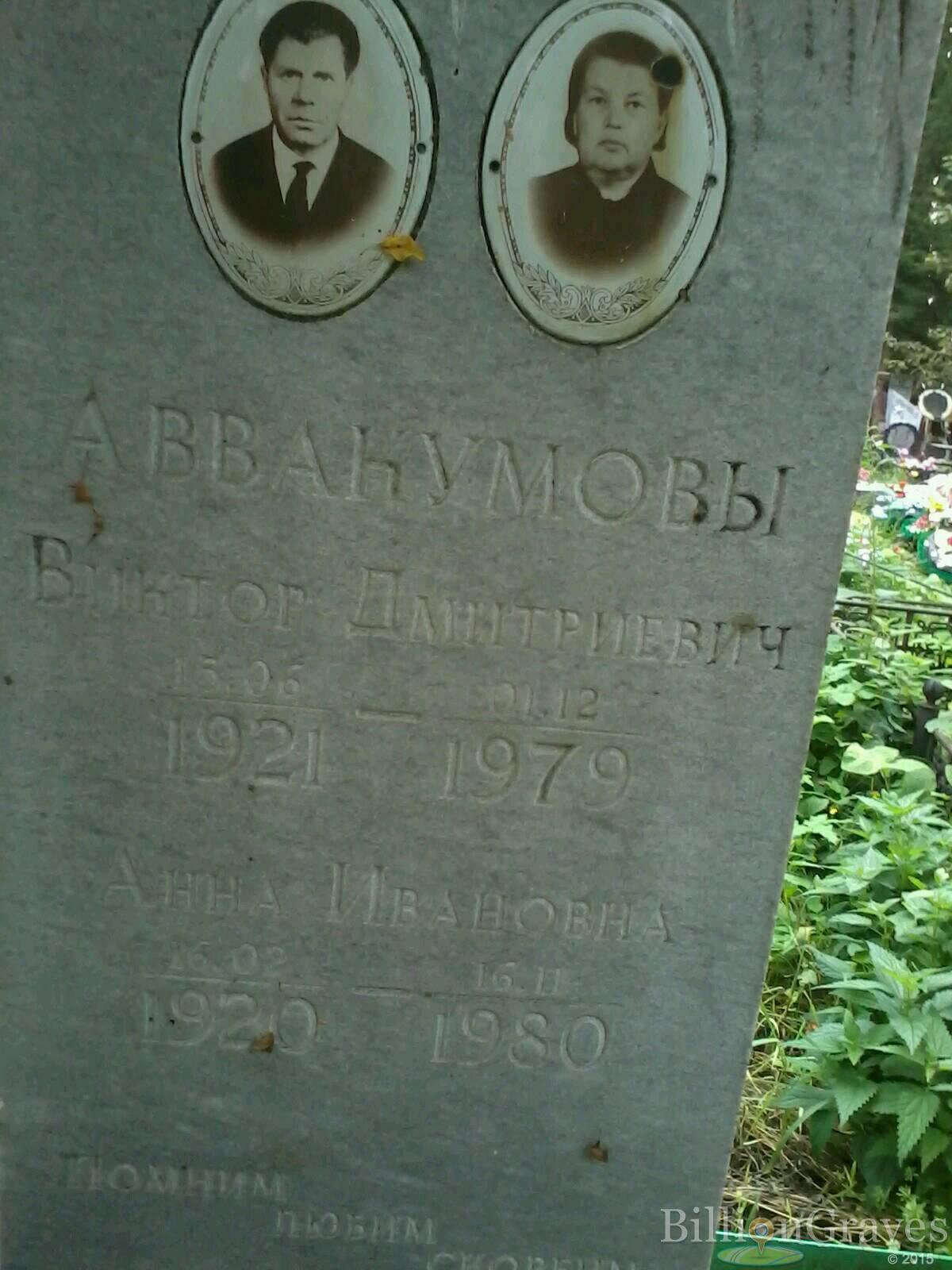 Аввакумова Анна Ивановна