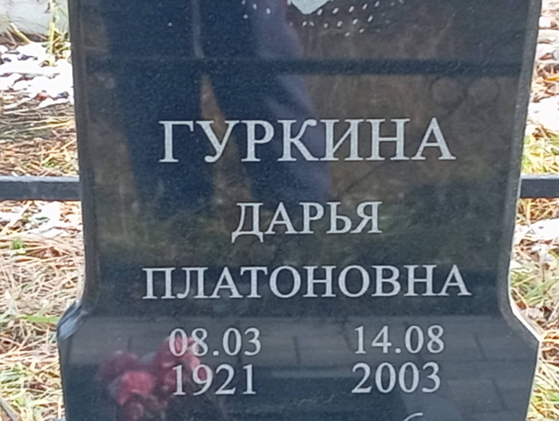 Гуркина Дарья Платоновна