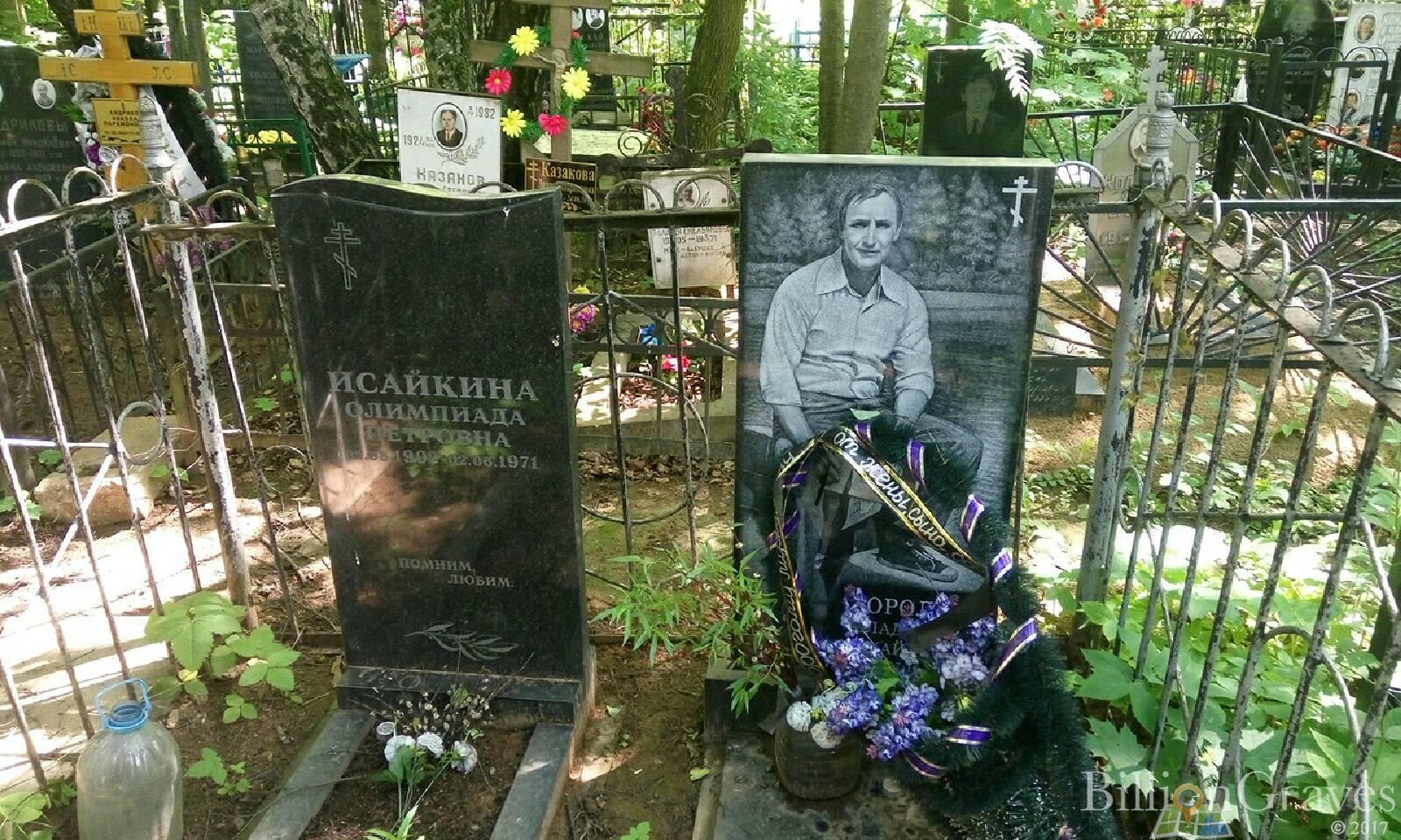 Исайкина Олимпиада Петровна