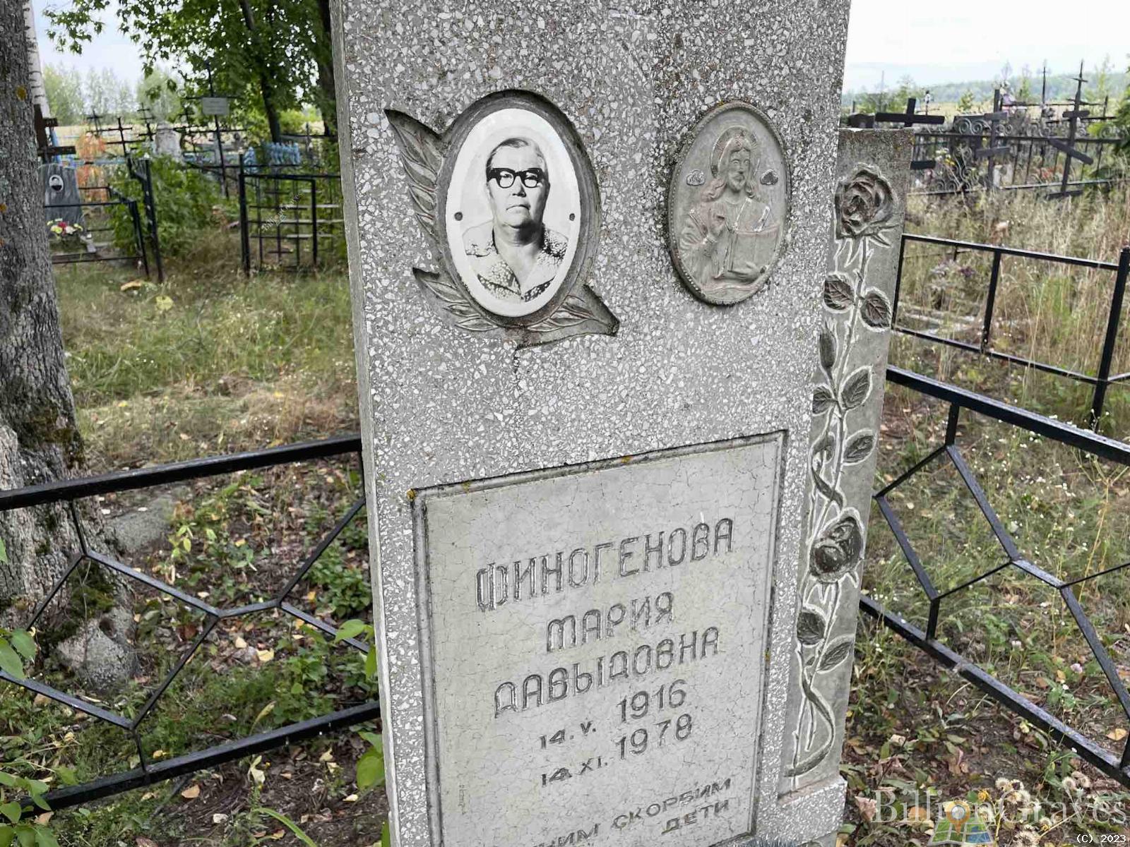 Финогенова Мария Давыдовна