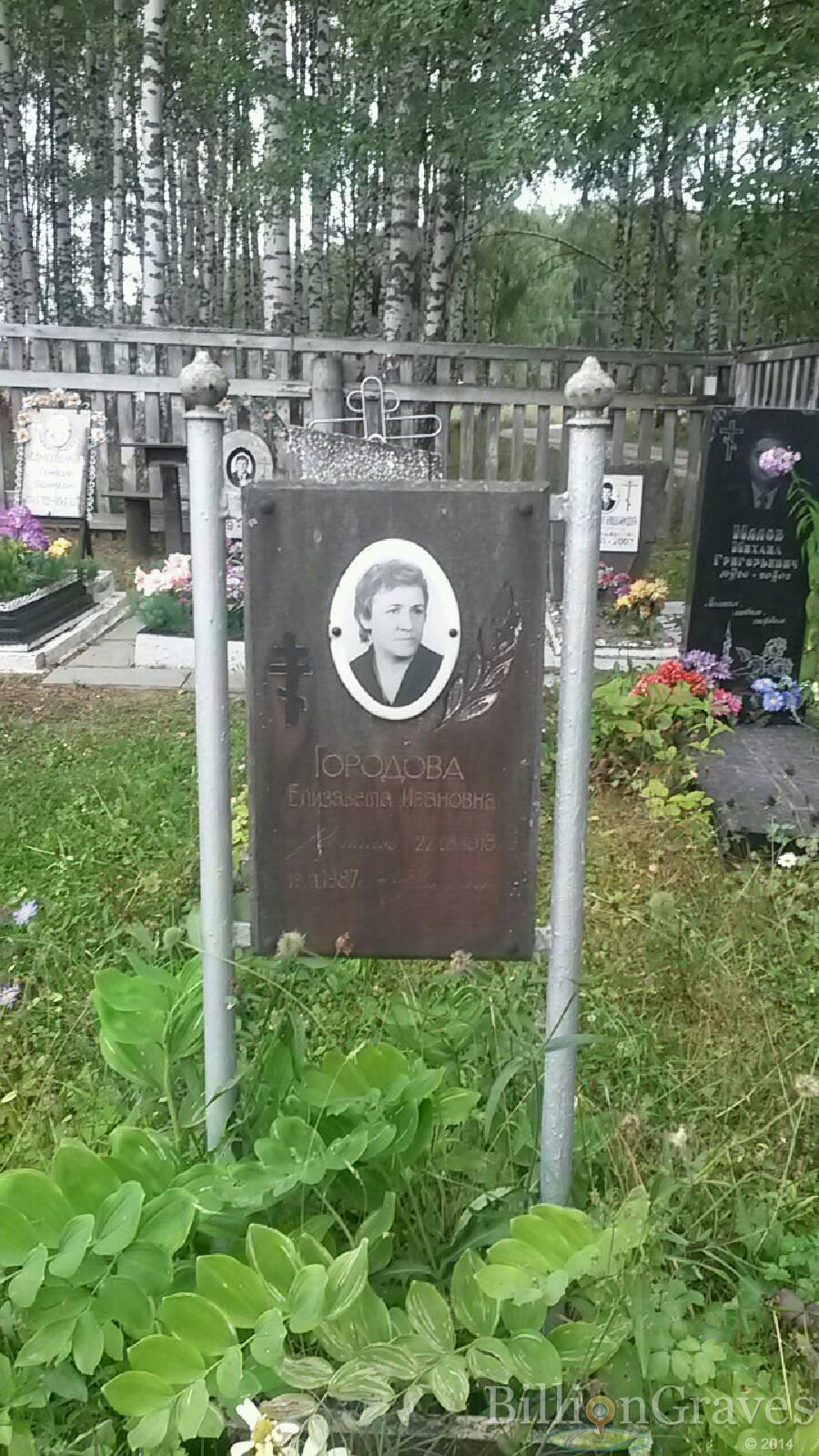 Городова Елизавета Ивановна