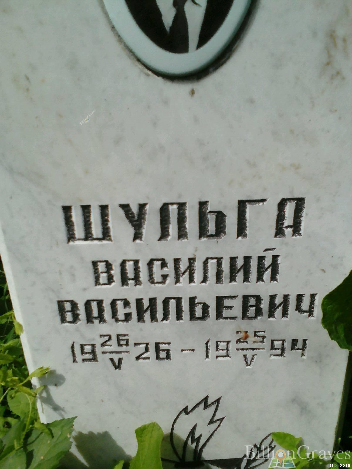 Шульга Василий Васильевич