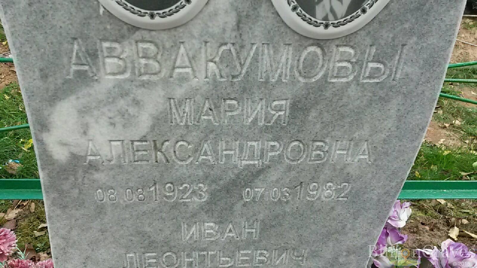 Аввакумова Мария Александровна