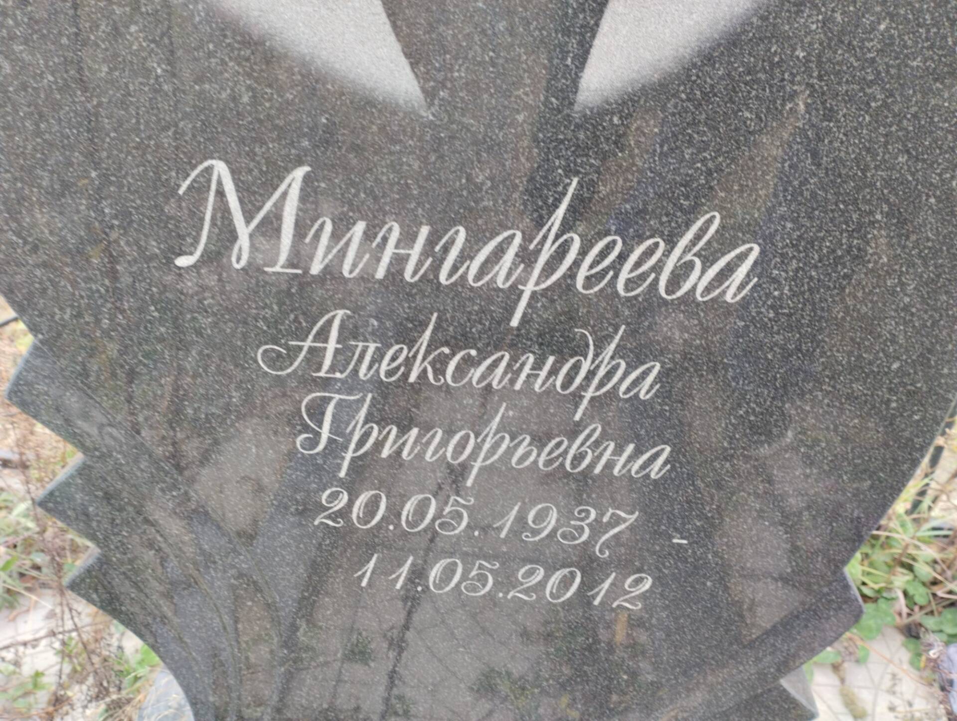 Мингареева Александра Григорьевна