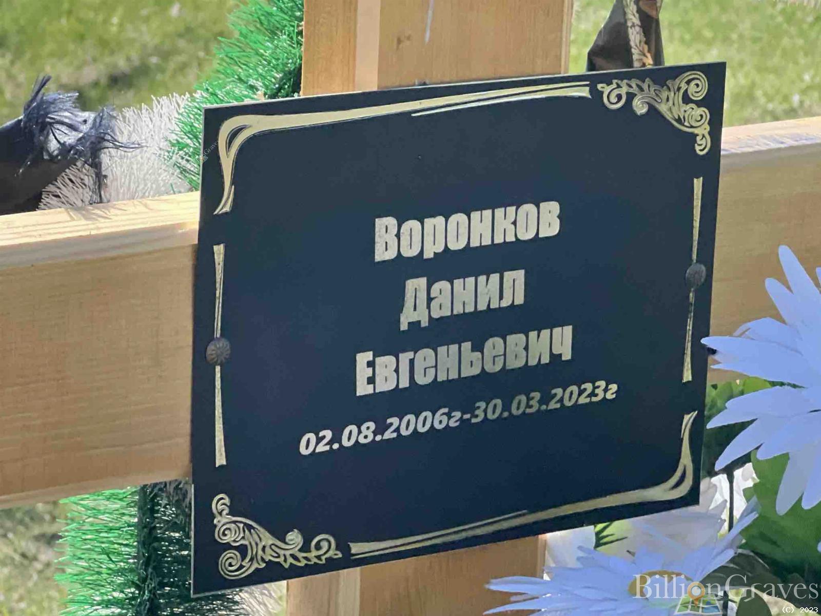 Воронков Данил Евгеньевич
