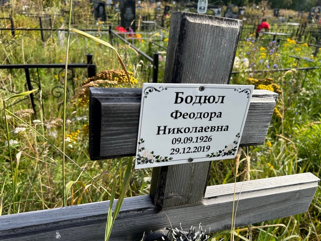 Бодюл Феодора Николаевна